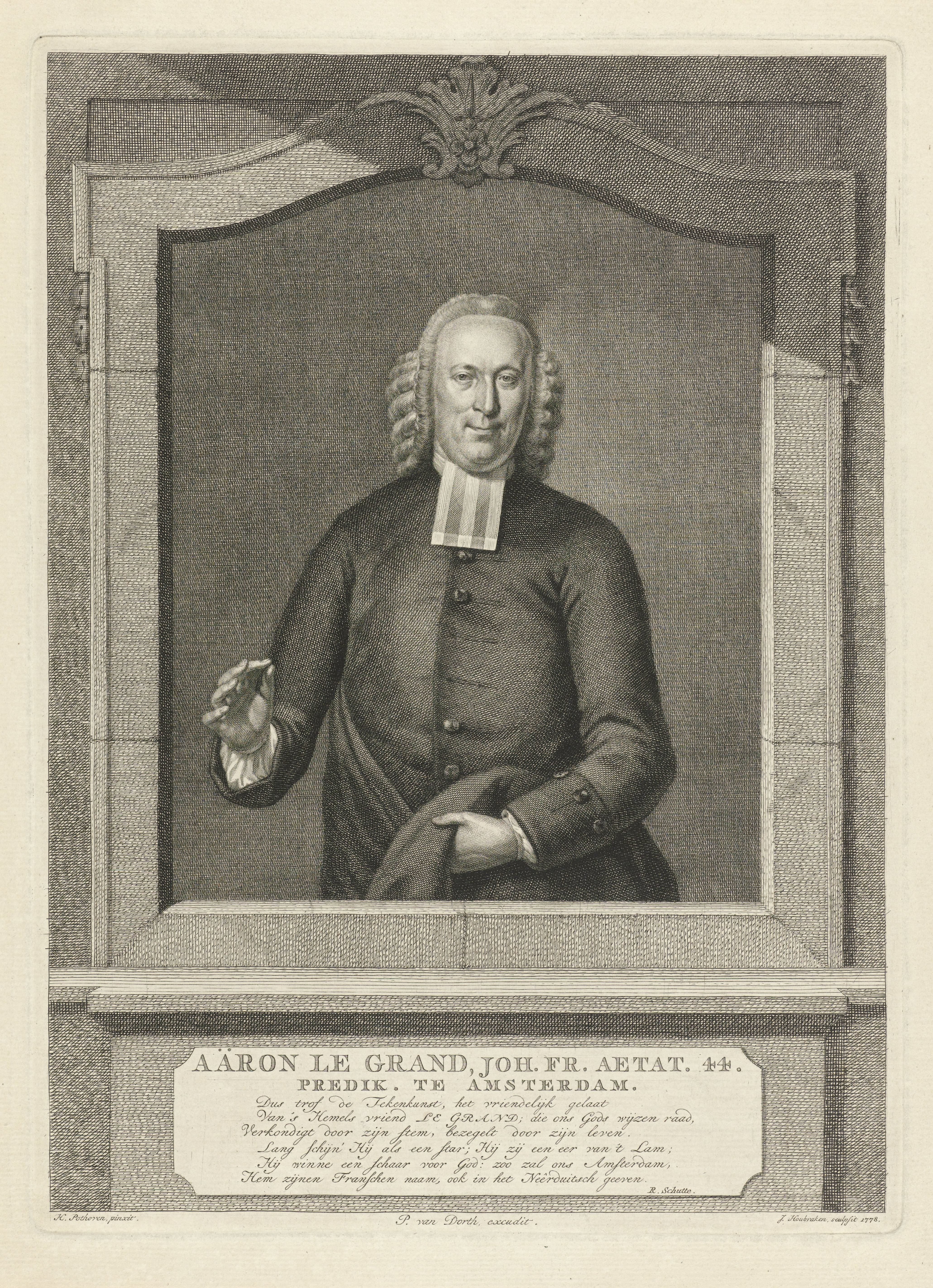 Portret van Aaron le Grand