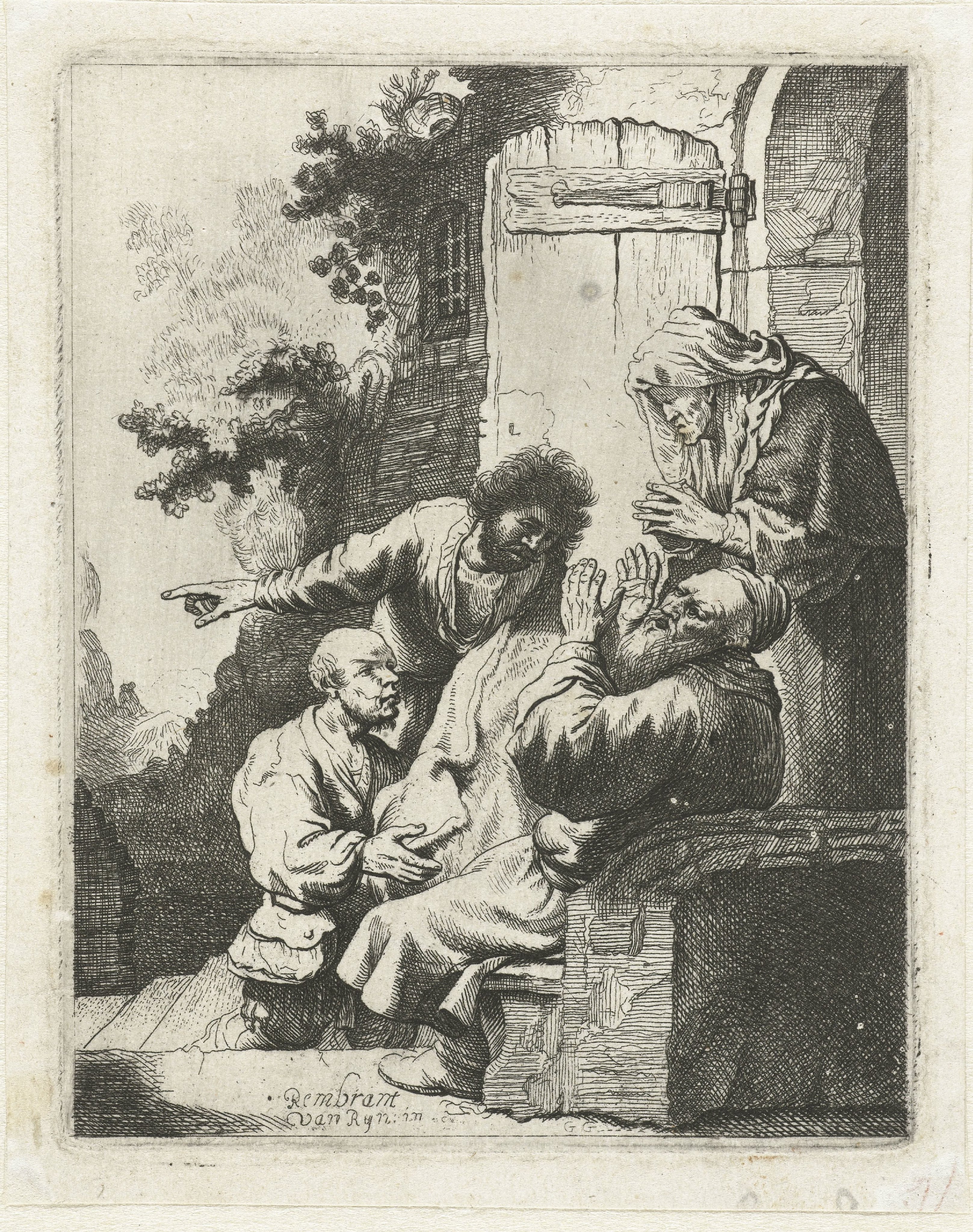 Joseph's coat brought to Jacob