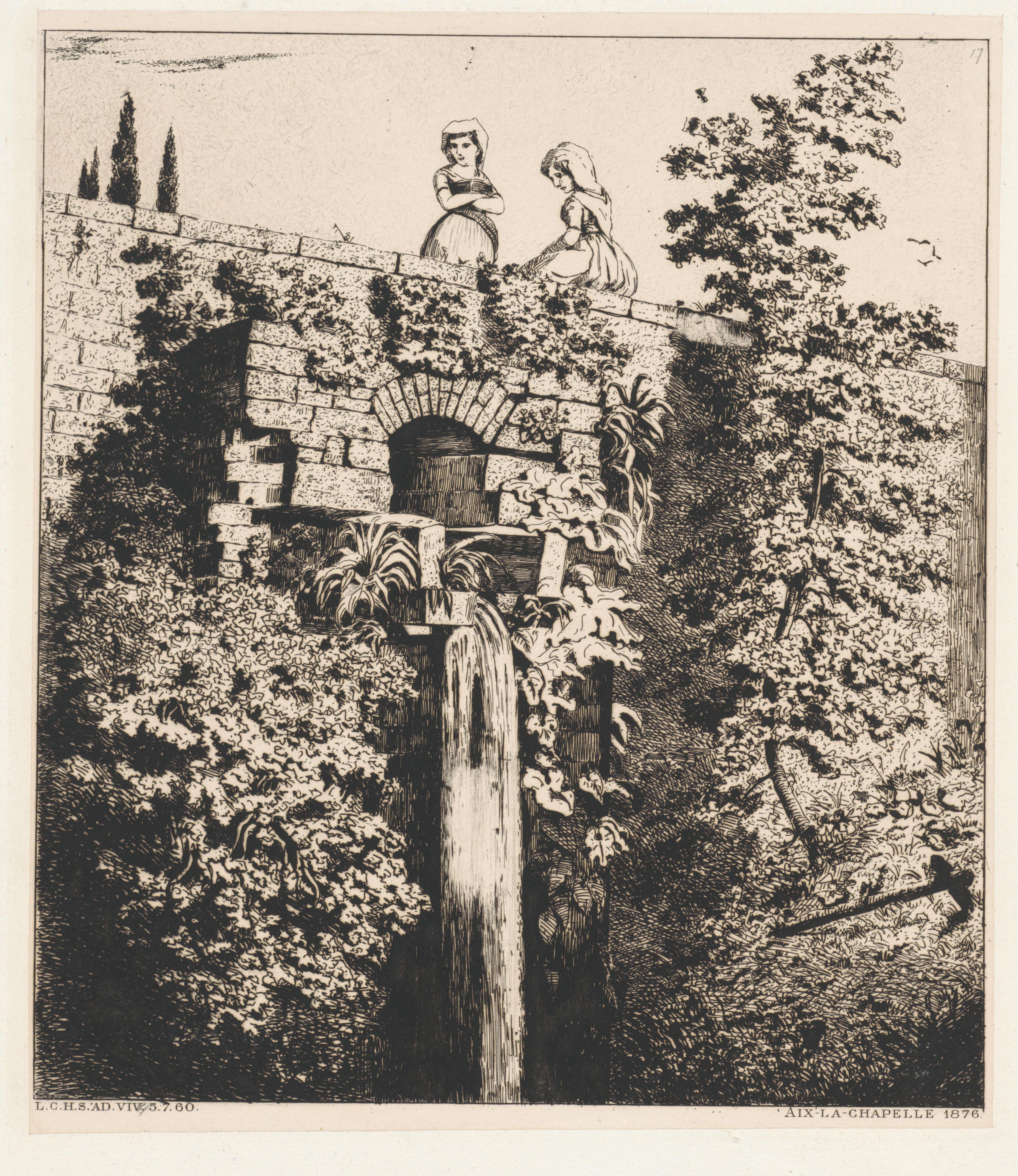 Stadsmuur te Aken