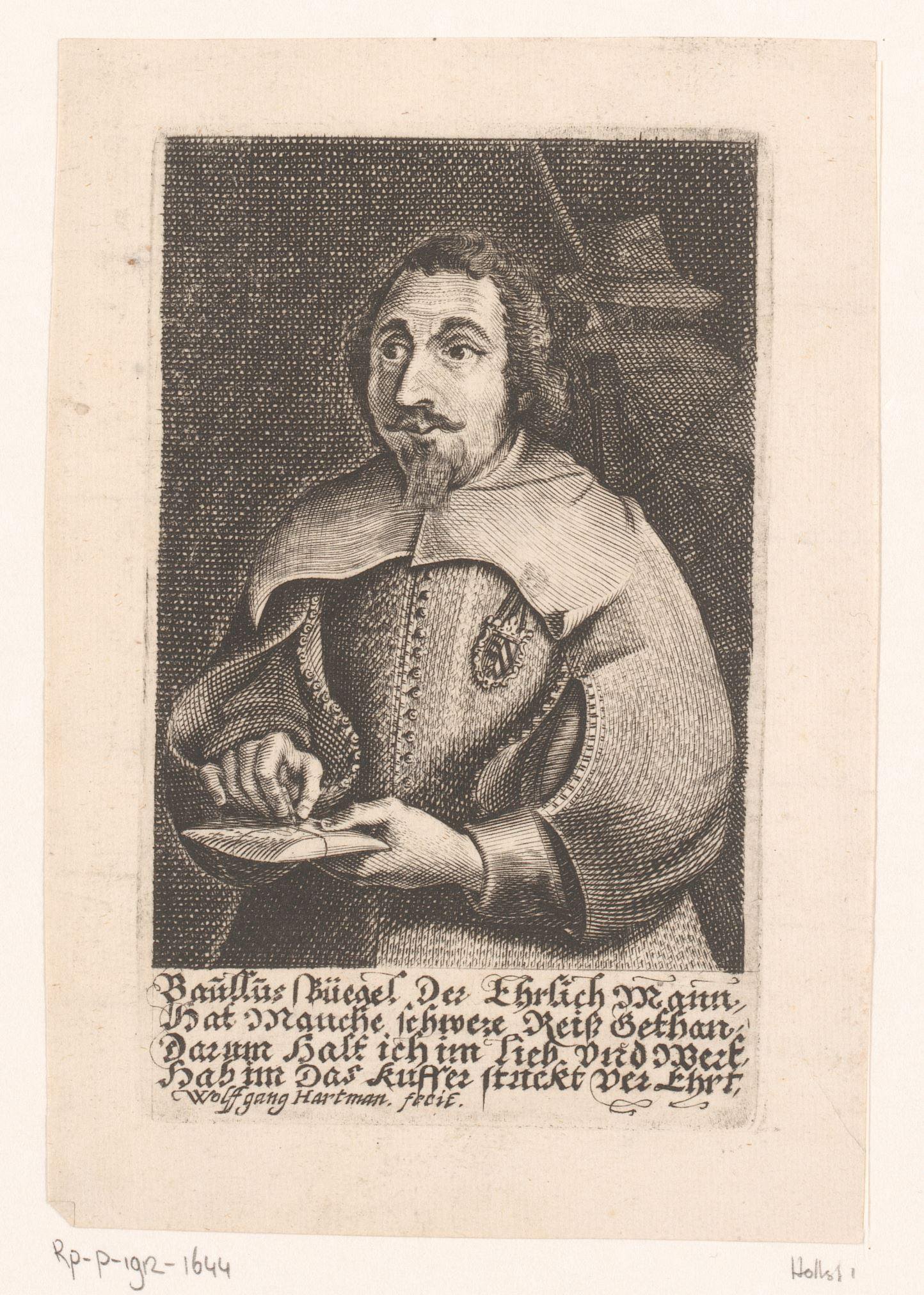 Portret van Paul Buegel