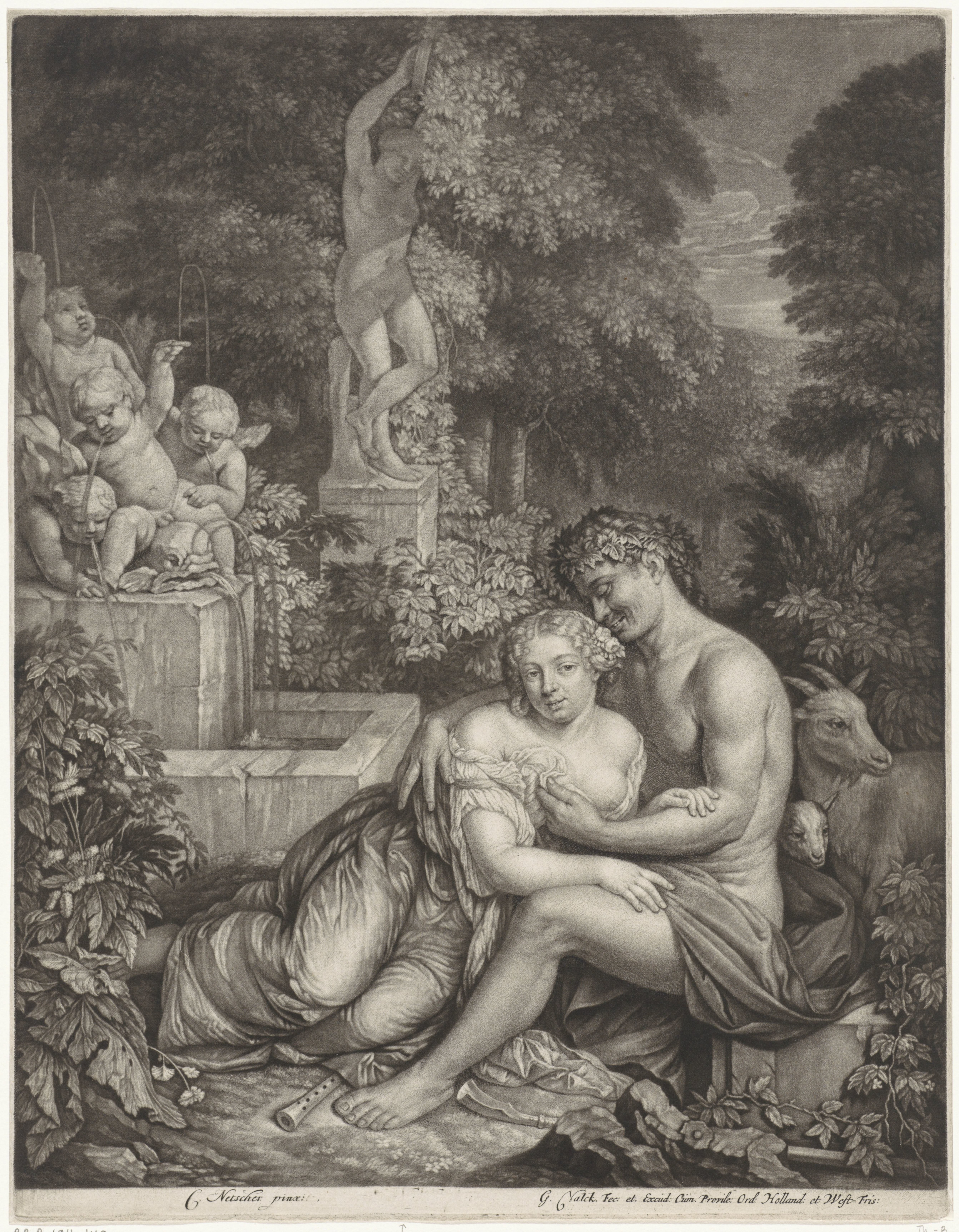 Vertumnus en Pomona