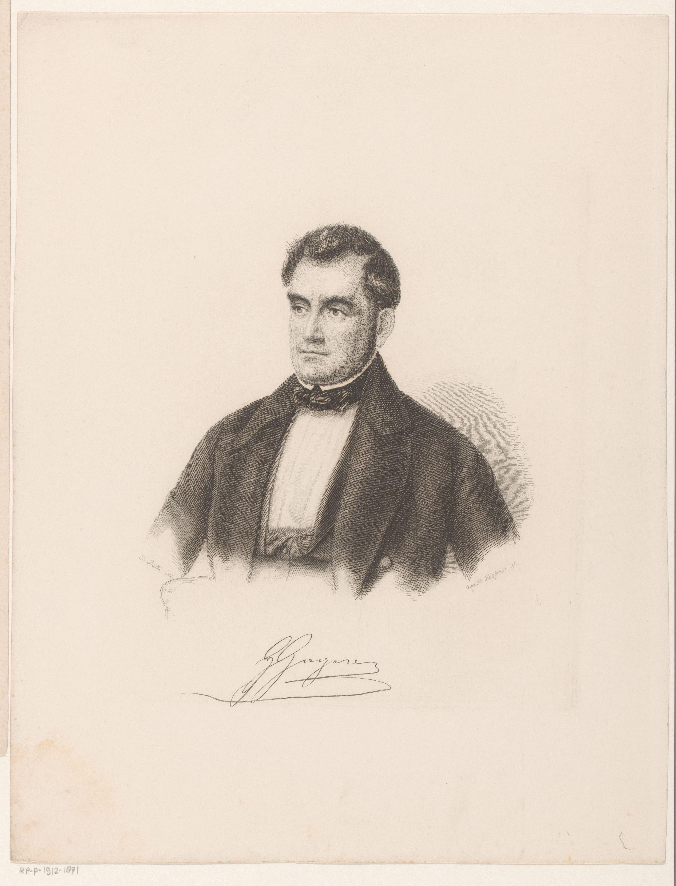 Portret van Heinrich von Gagern