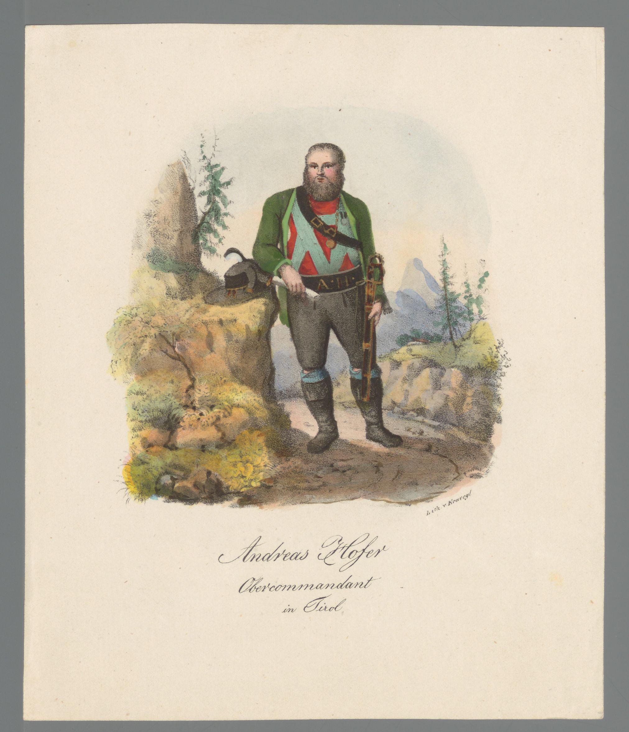 Portret van Andreas Hofer