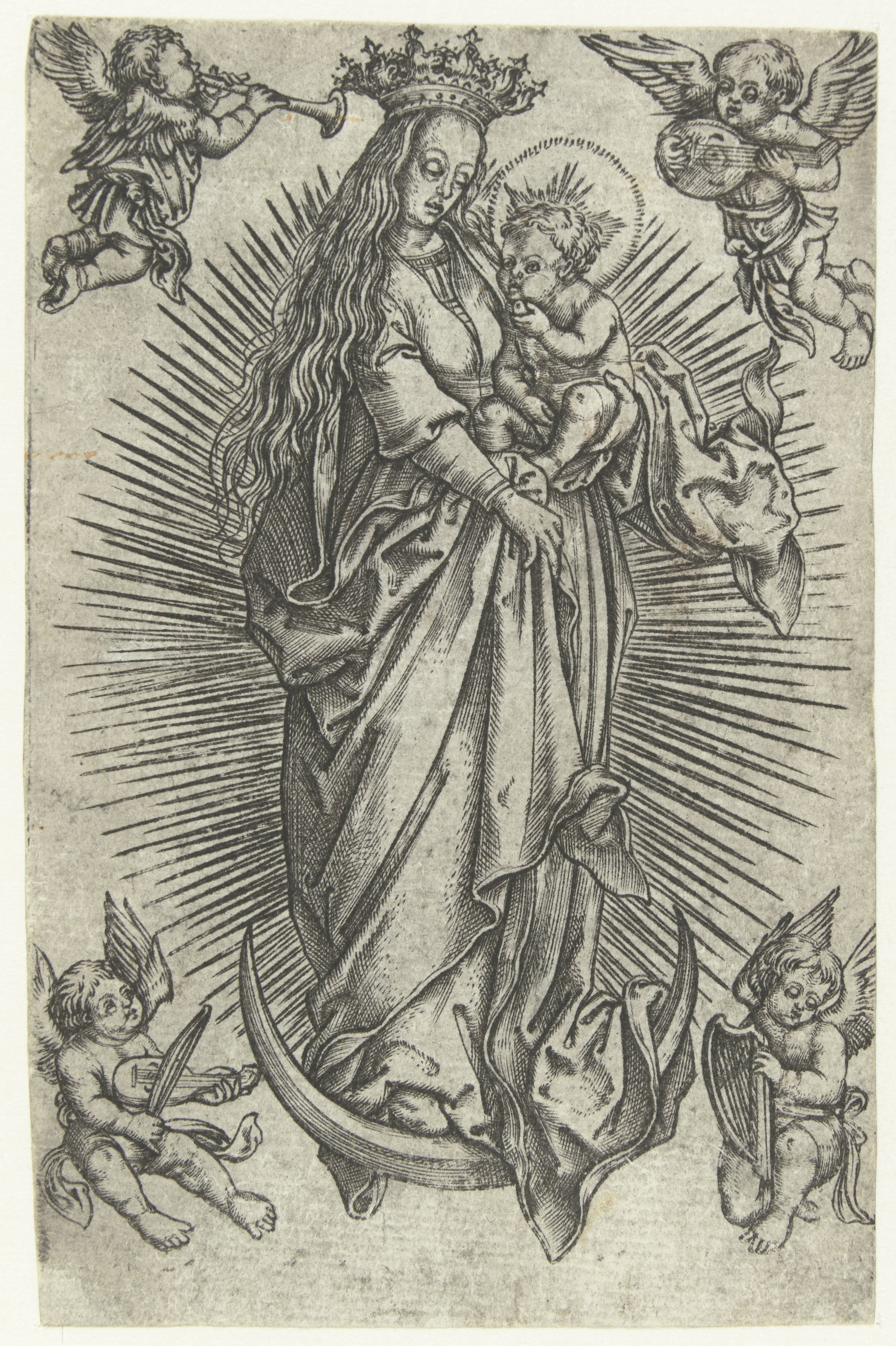 Madonna op de maansikkel