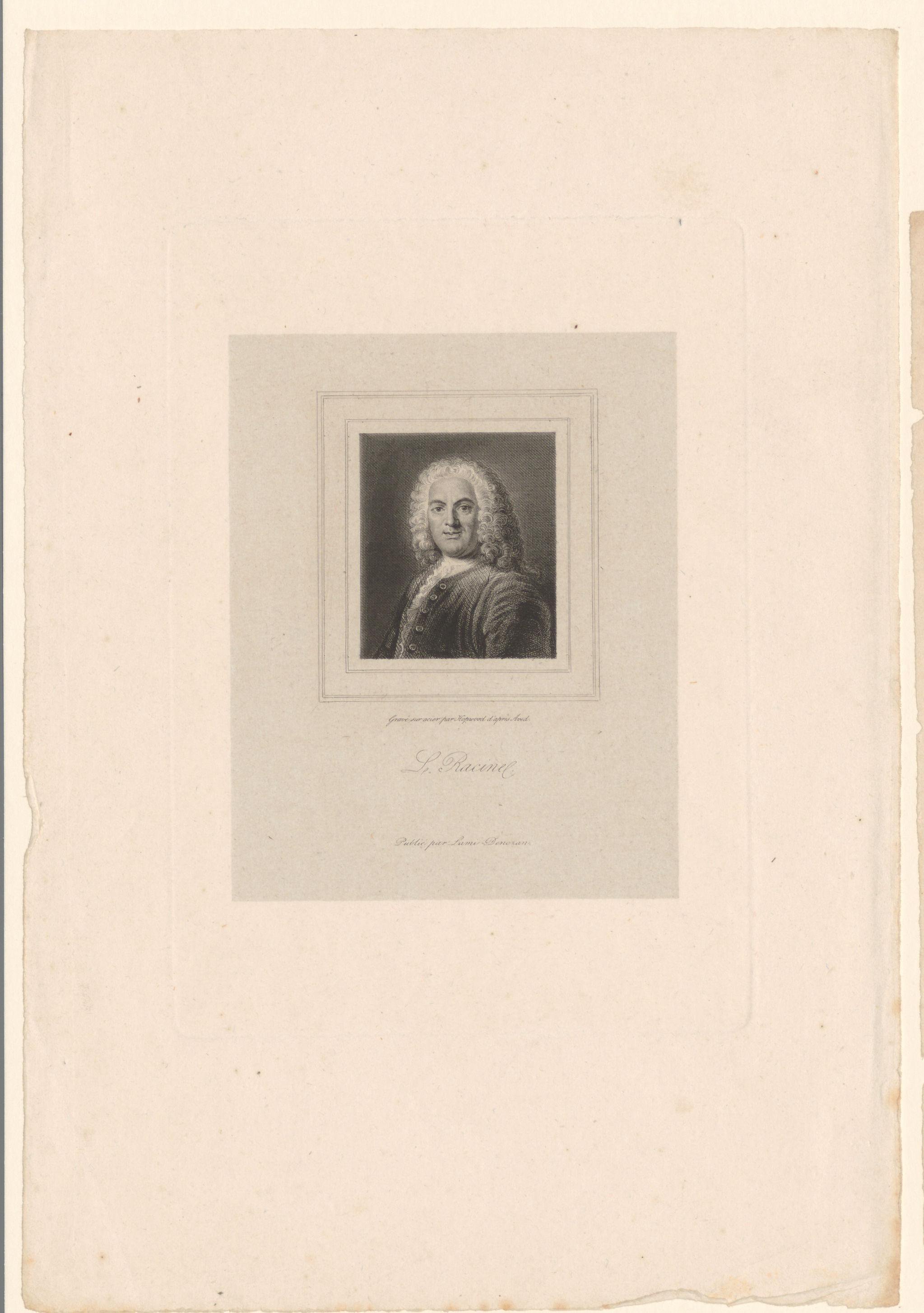 Portret van Louis Racine