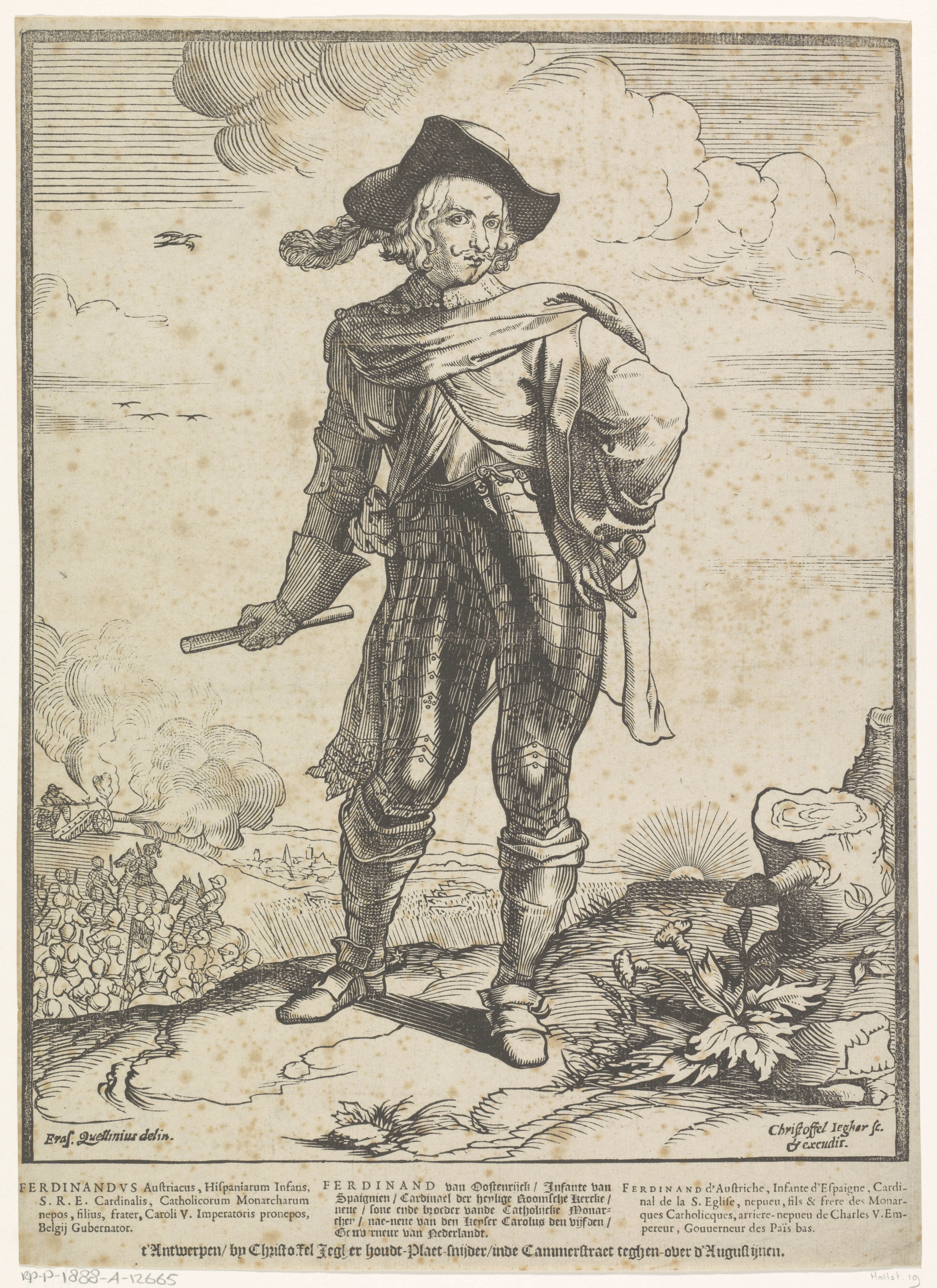 Portret van Ferdinand van Oostenrijk