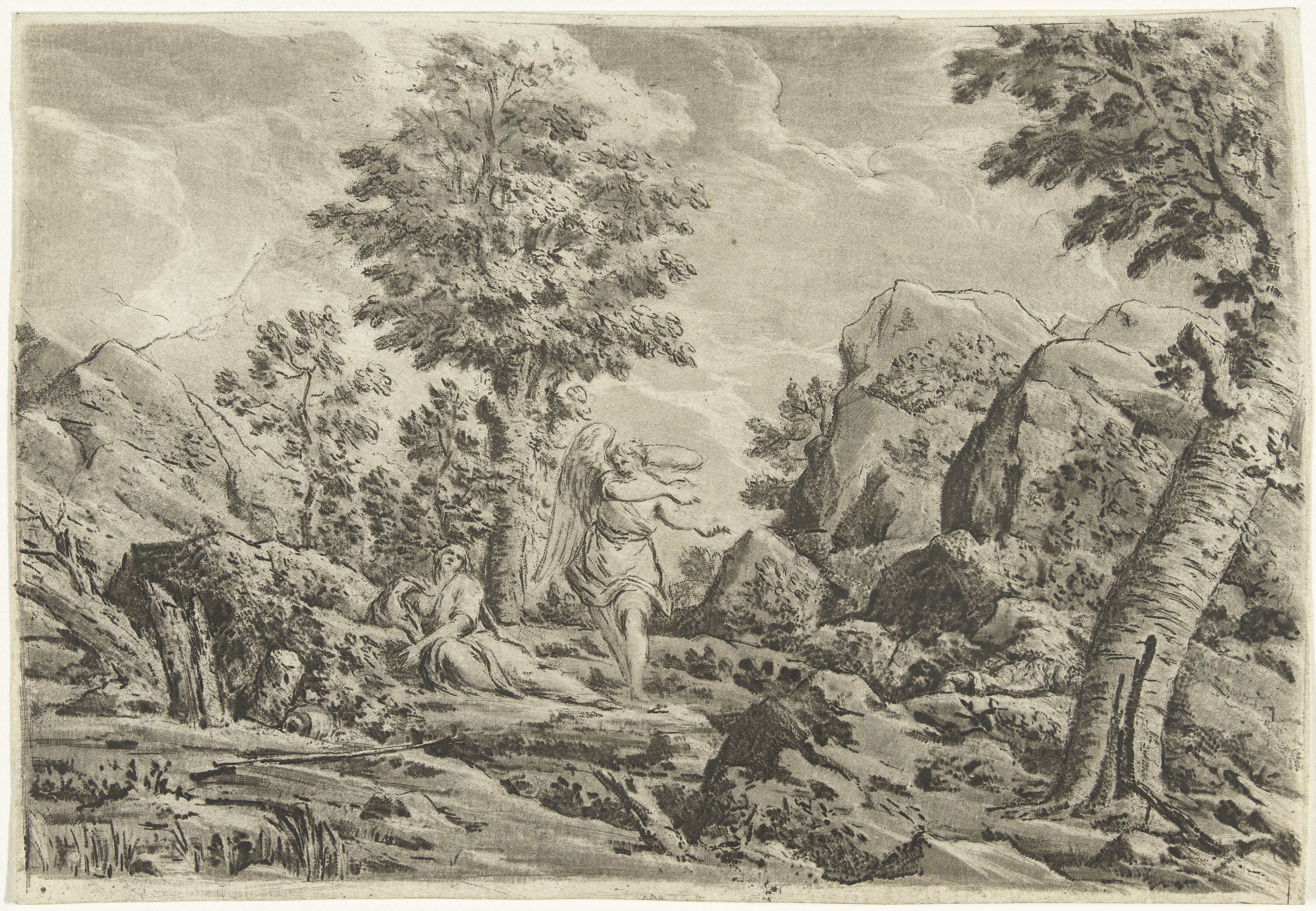 Hagar in de woestijn