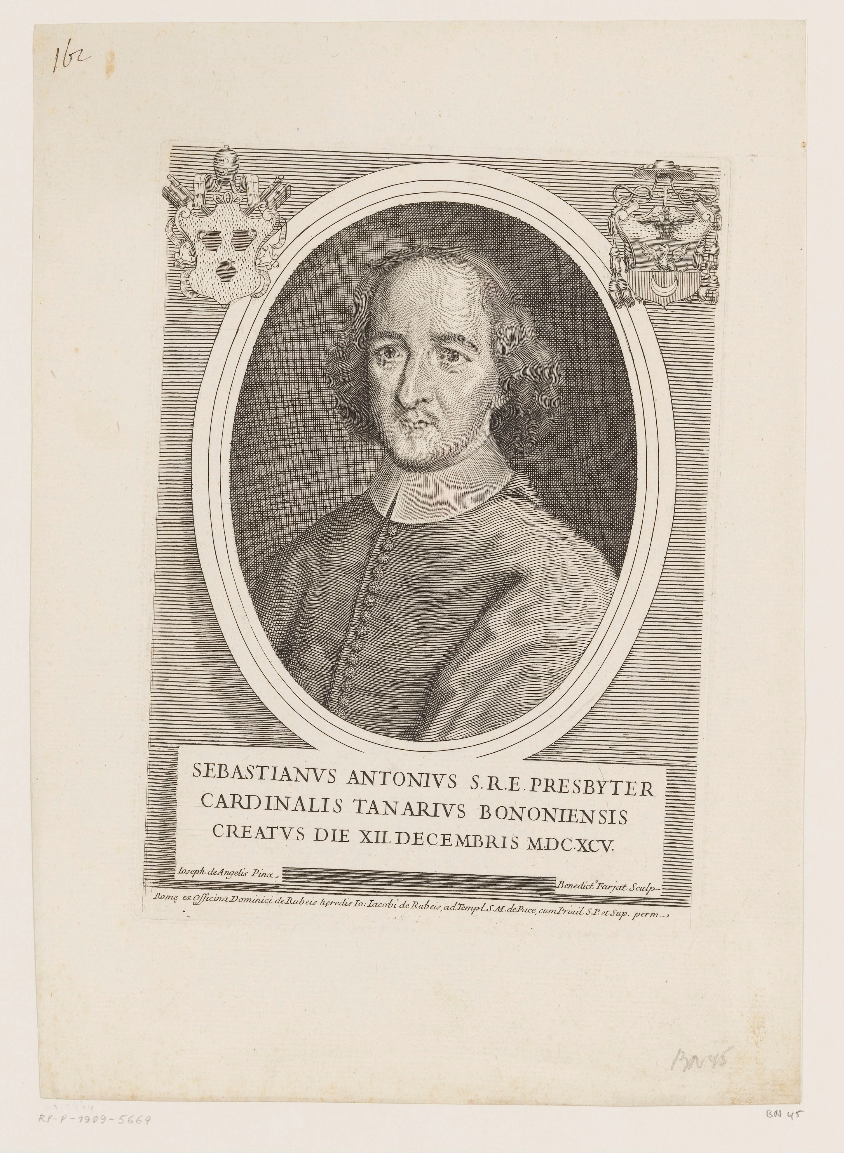 Portret van Sebastiano Antonio Tanara