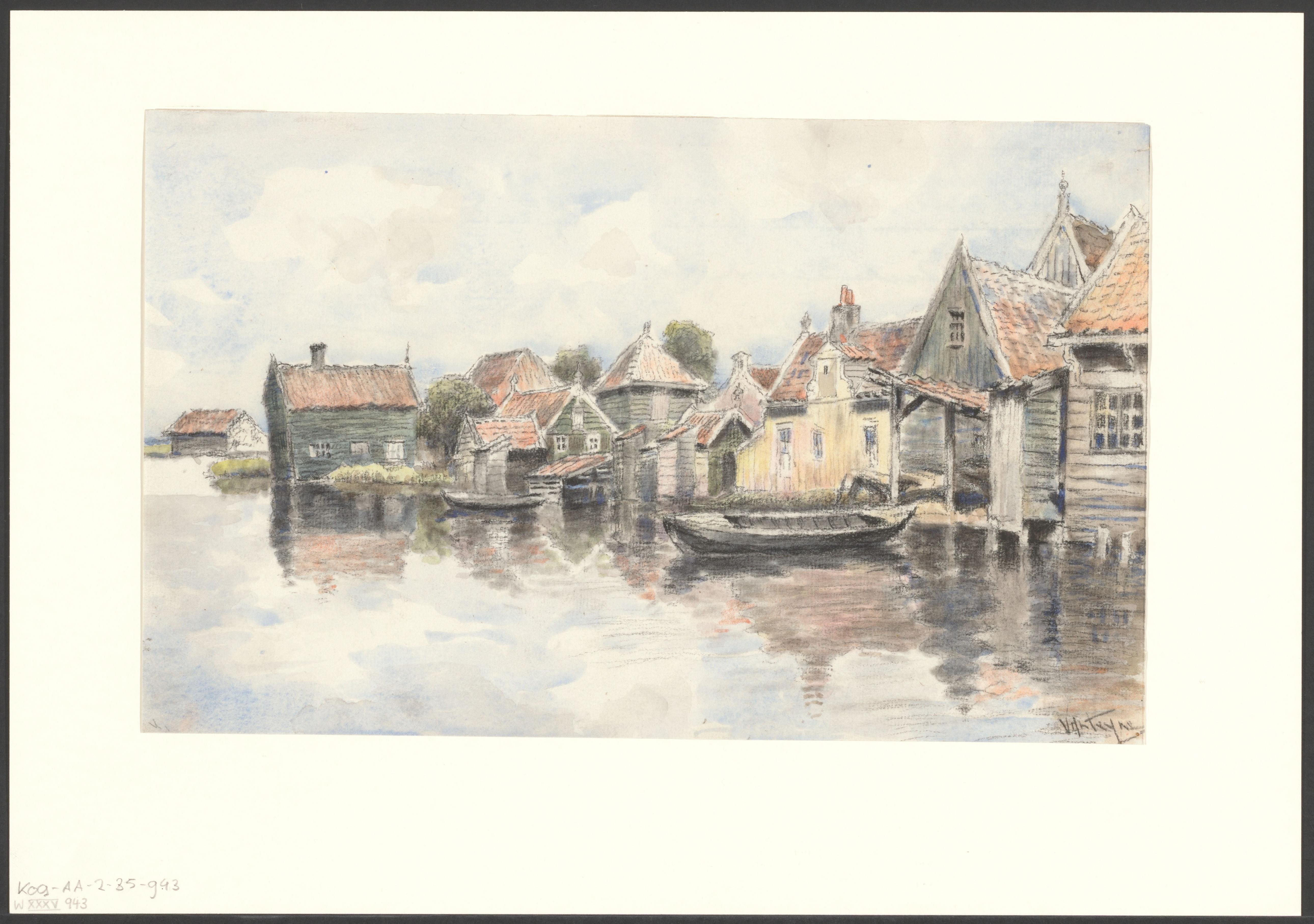 Gezicht op het Grote Die