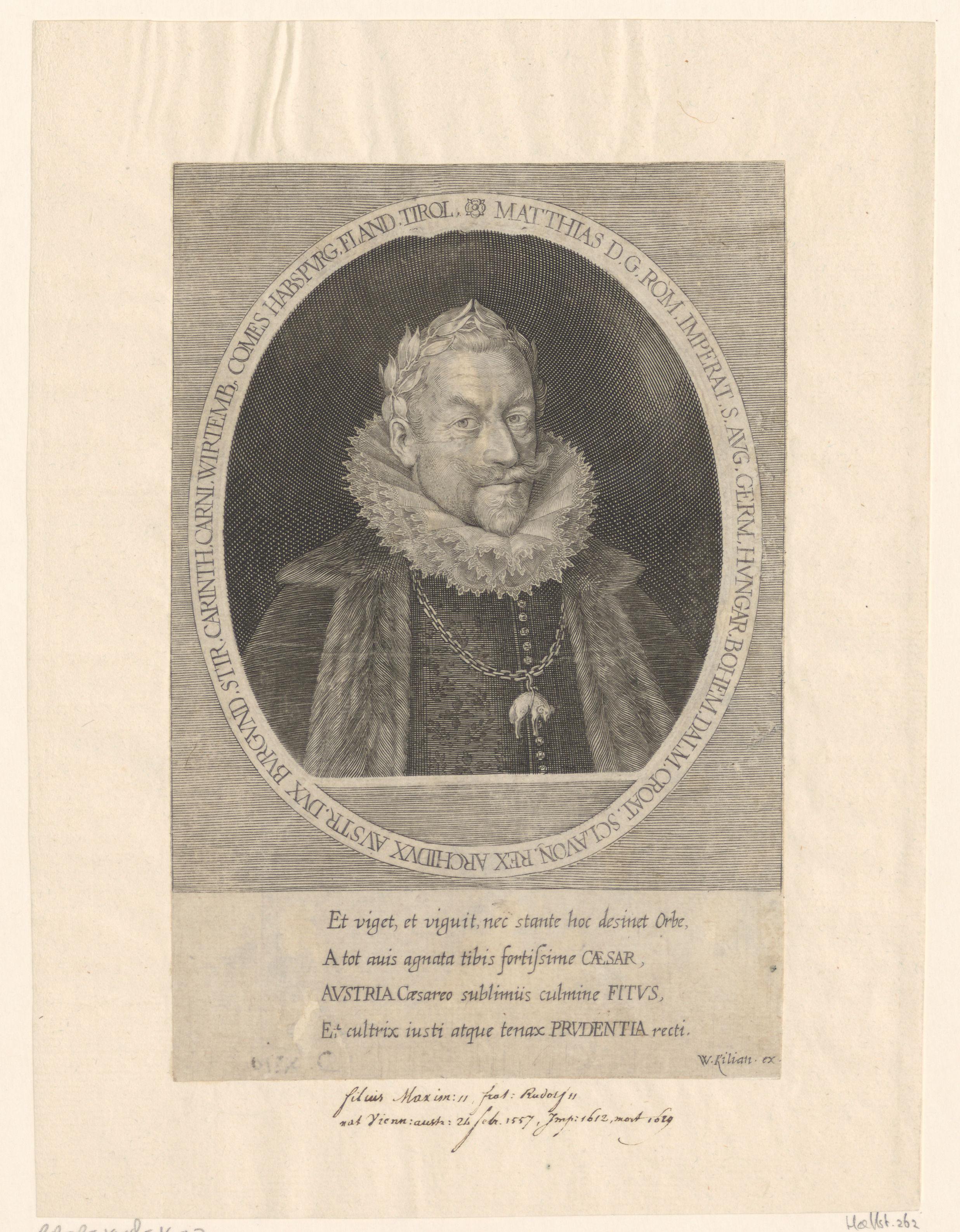 Portret van keizer Matthias