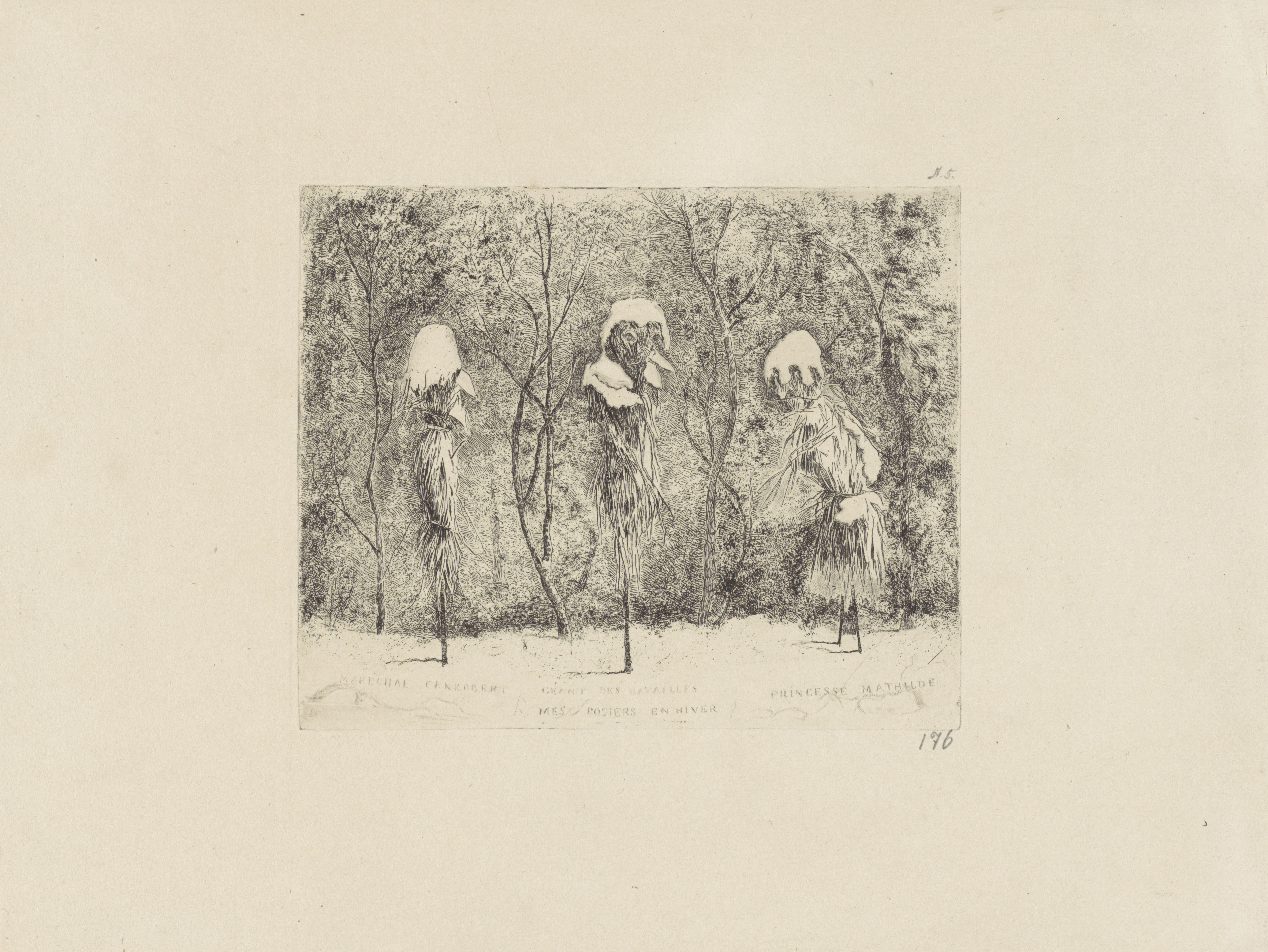 Fantasie-compositie betrekking over de Frans-Duitse oorlog