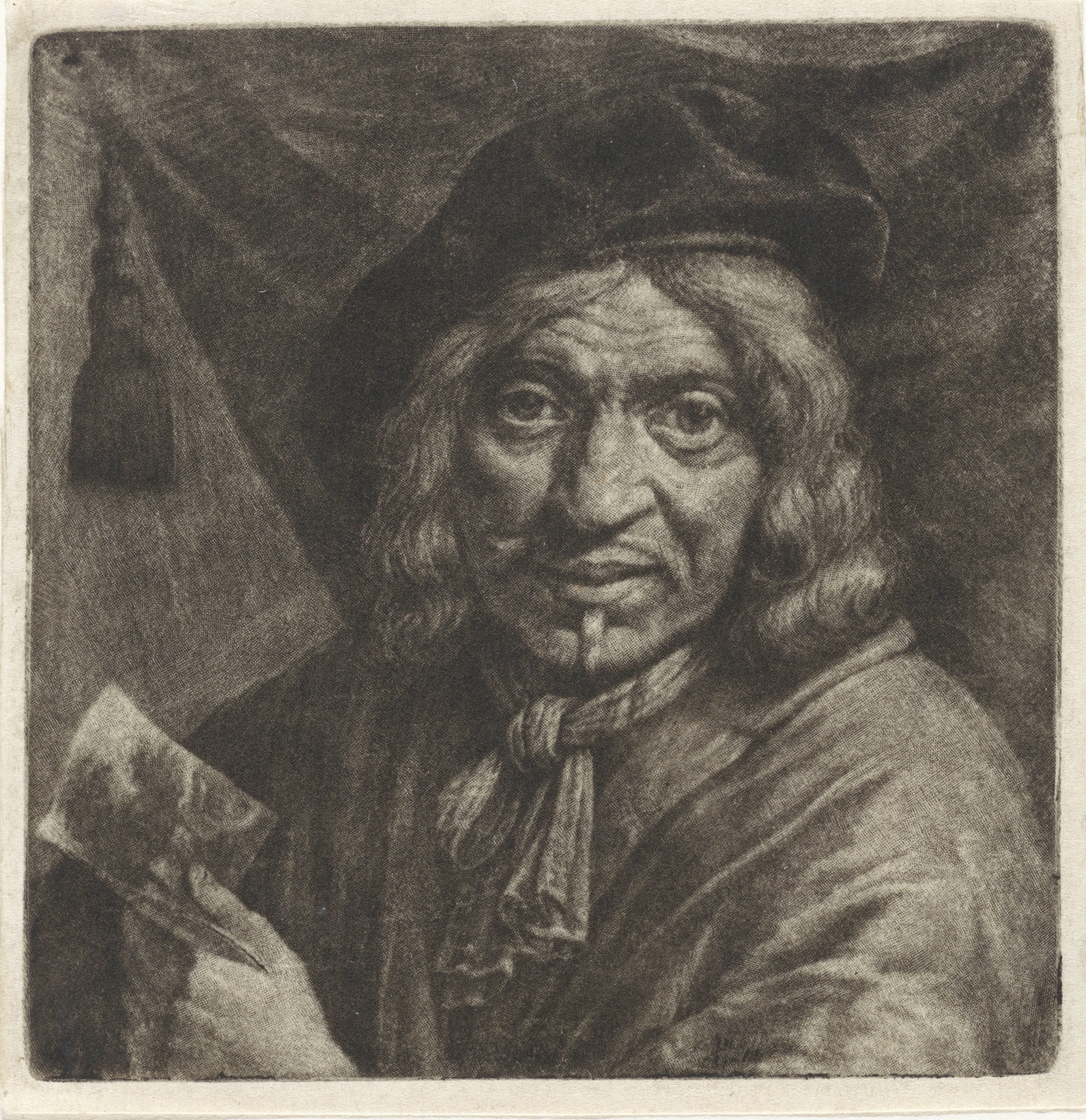 Zelfportret van Pieter Jansz. van Asch