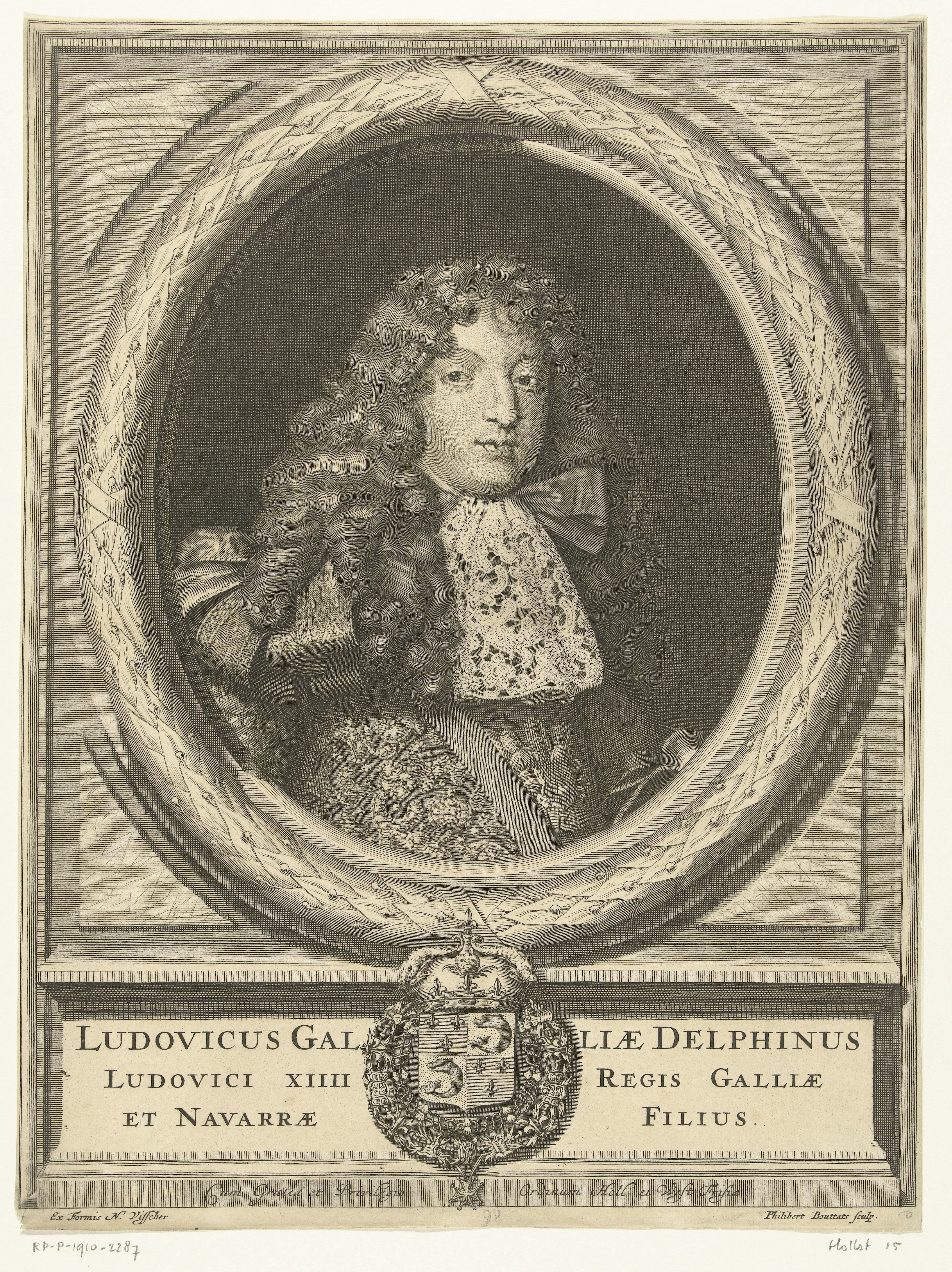 Portret van Lodewijk XIV als prins