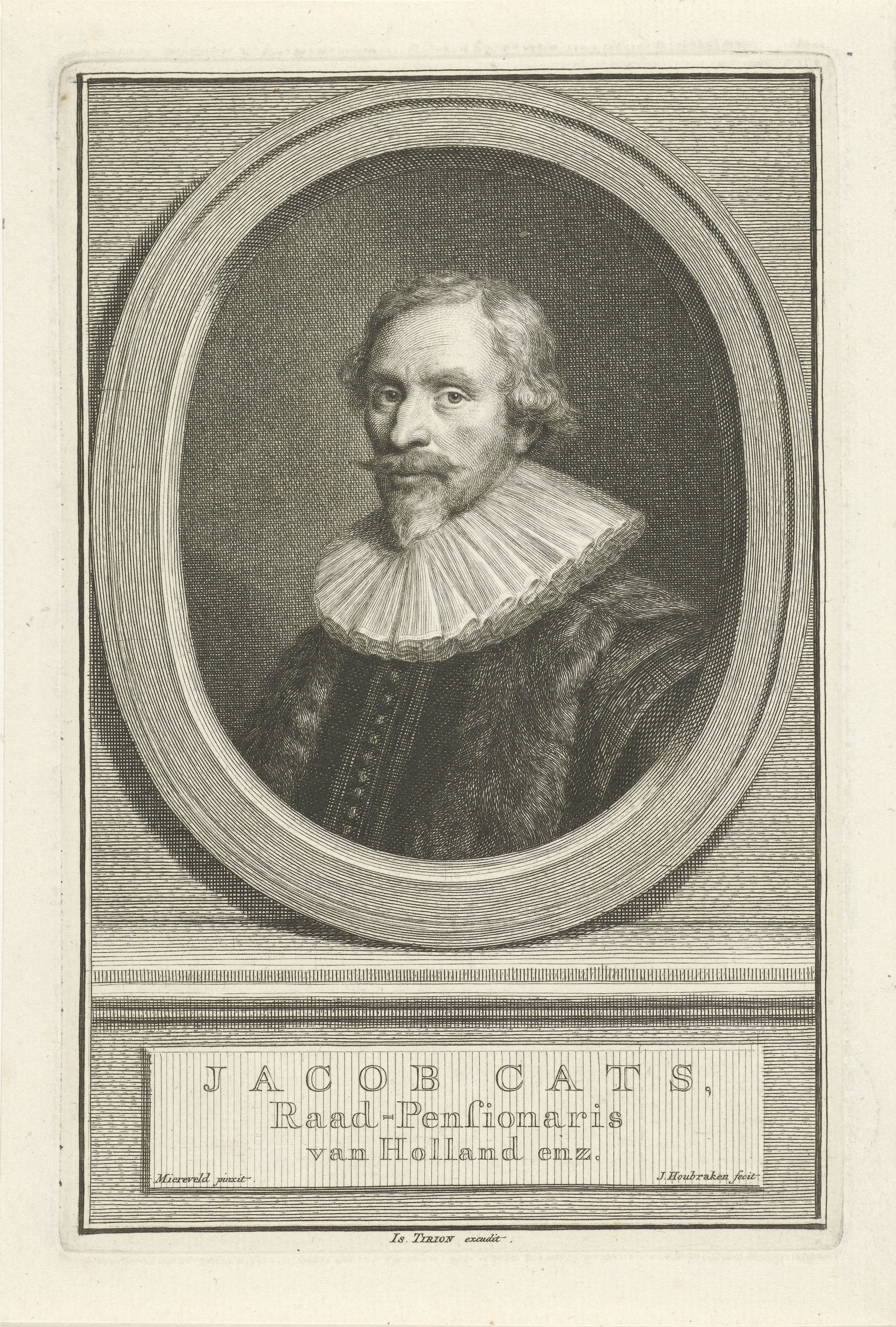 Portret van Jacob Cats