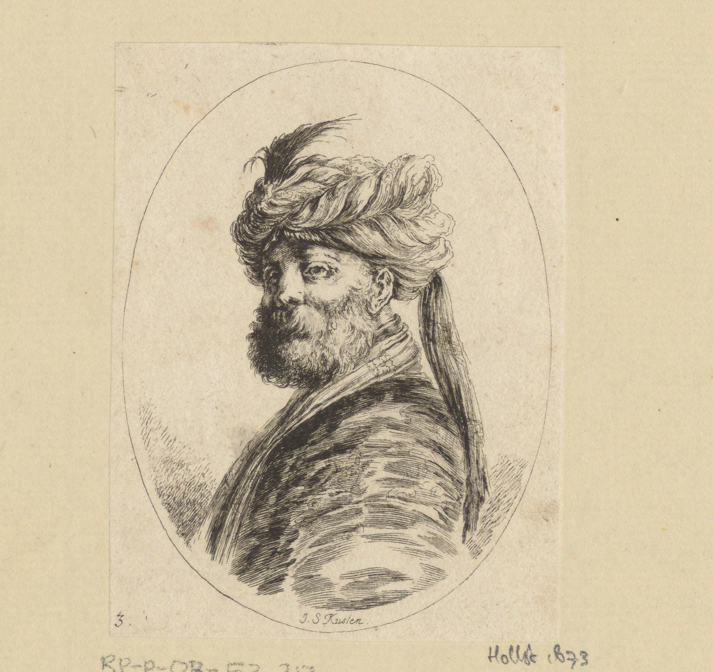Portret van een onbekende man
