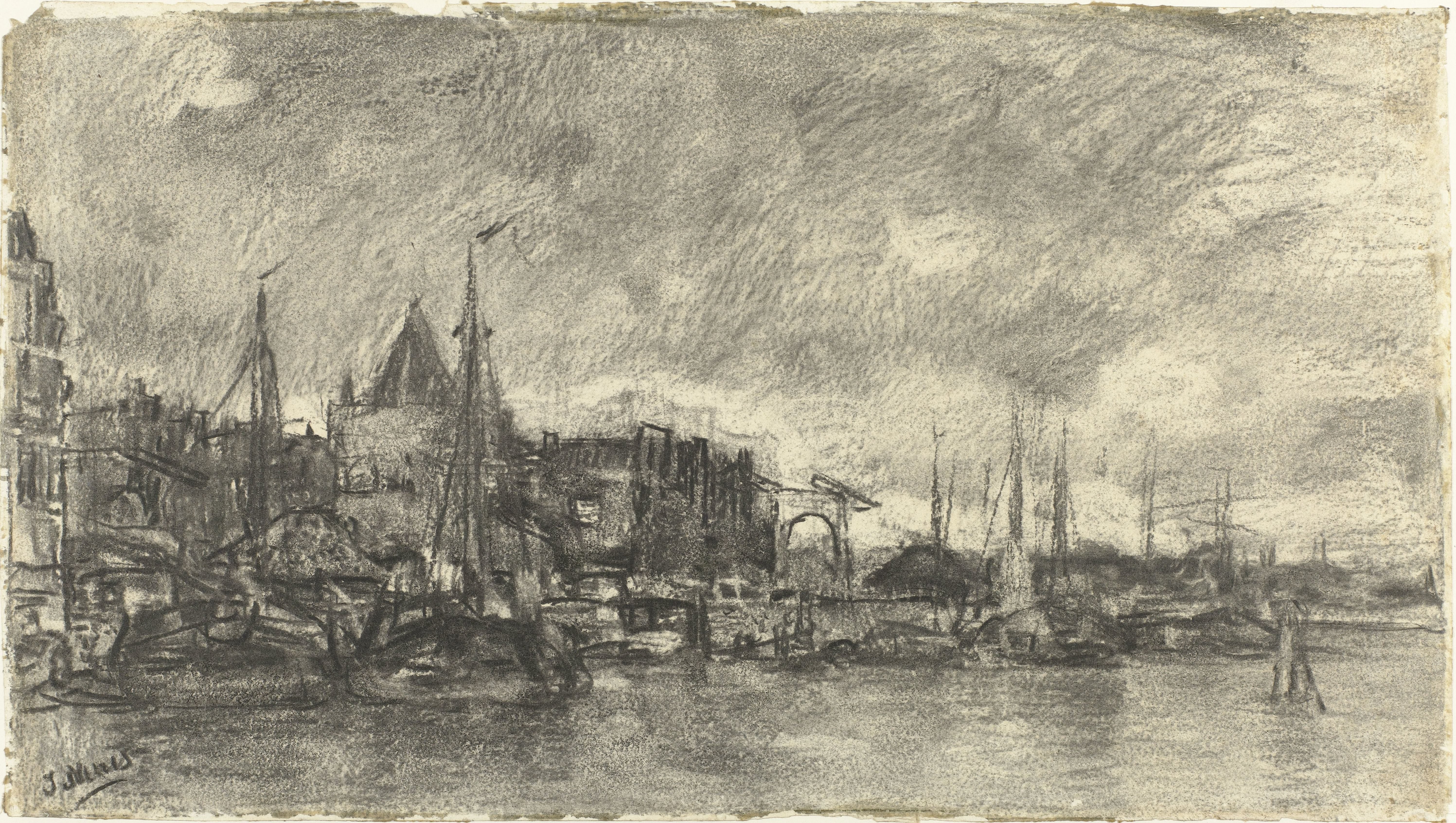 De Buitenkant met de Schreierstoren te Amsterdam