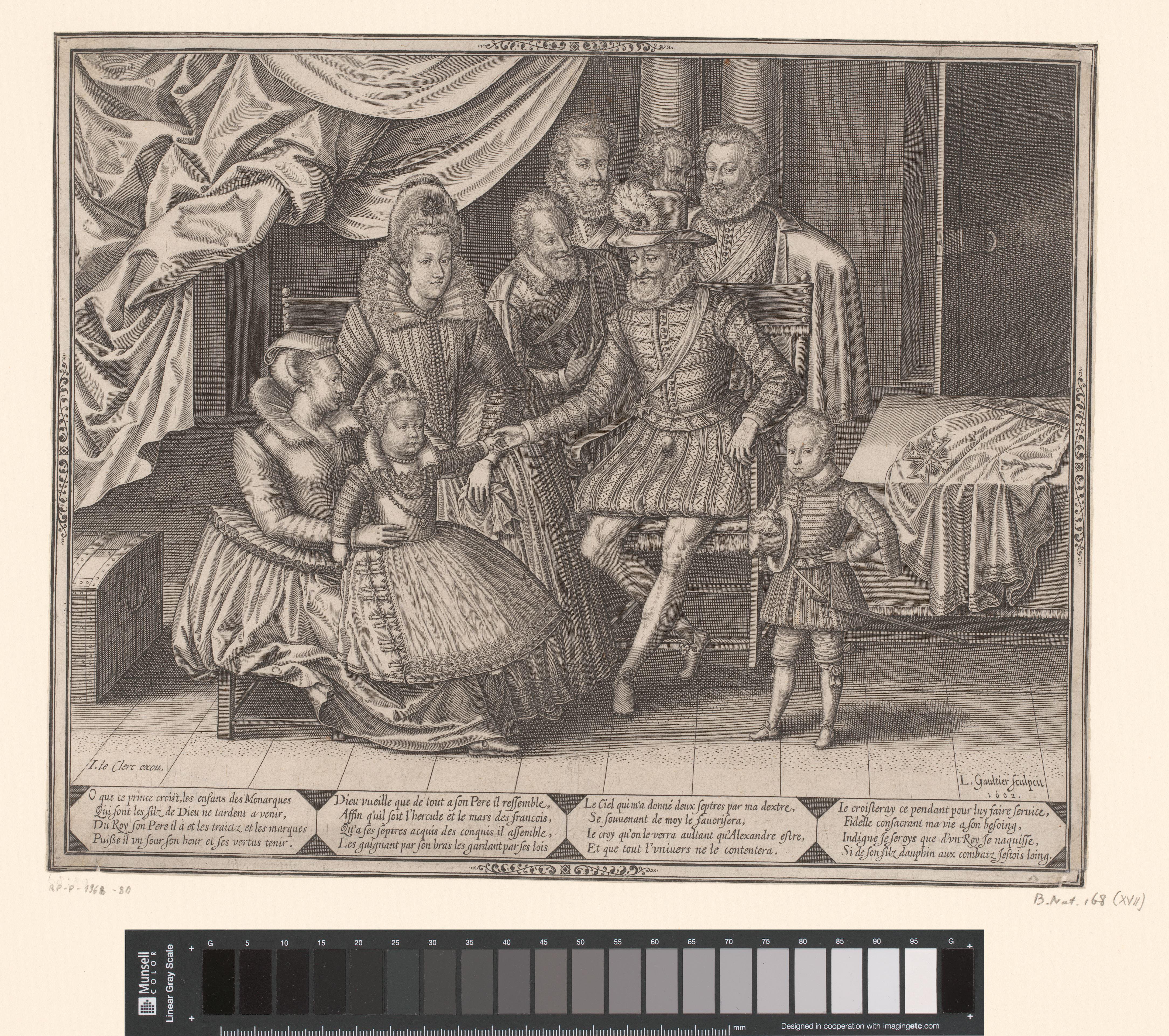 Familieportret met Hendrik IV van Frankrijk