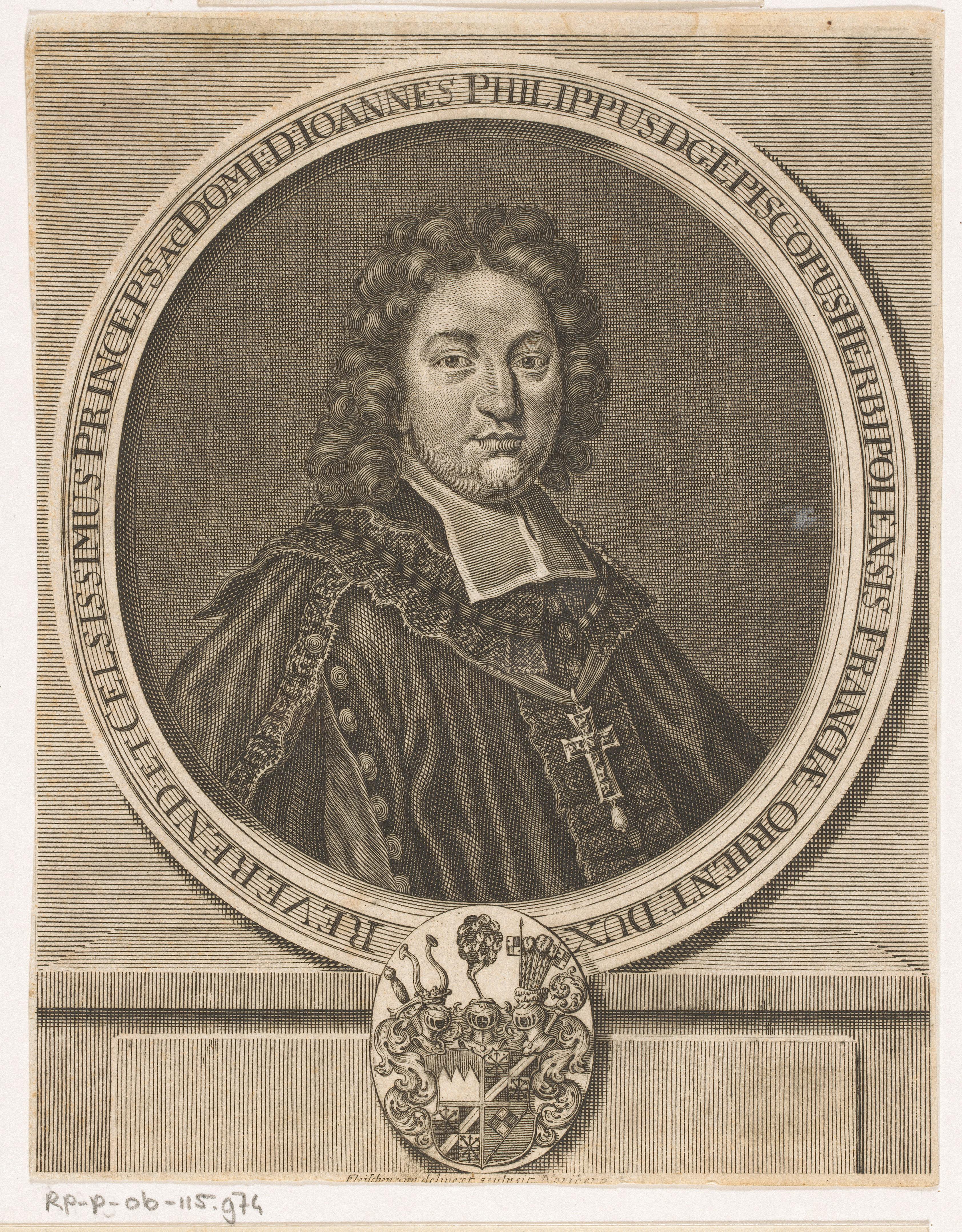 Portret van Johann Philipp II