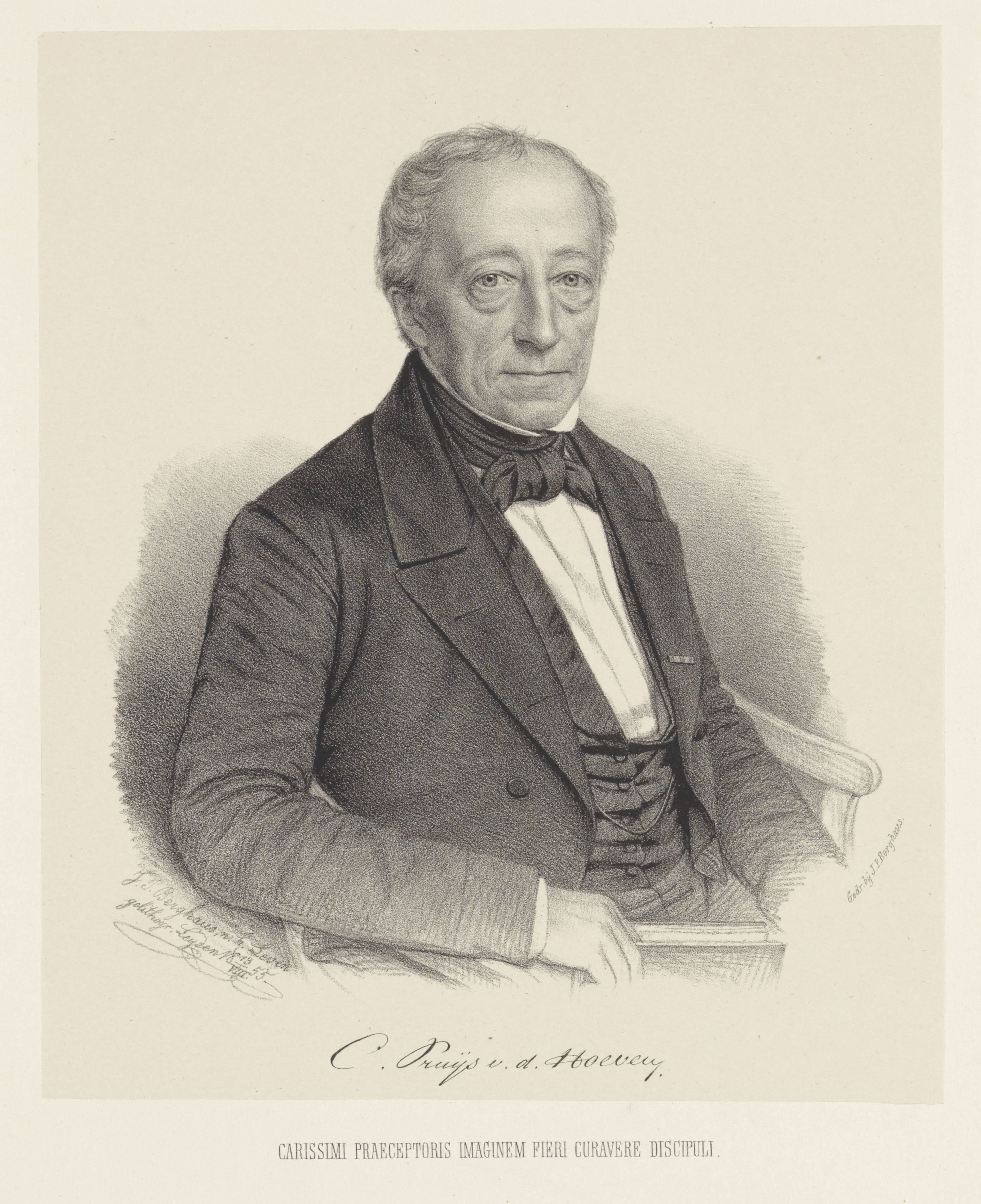 Portret van Cornelis Pruys van der Hoeven