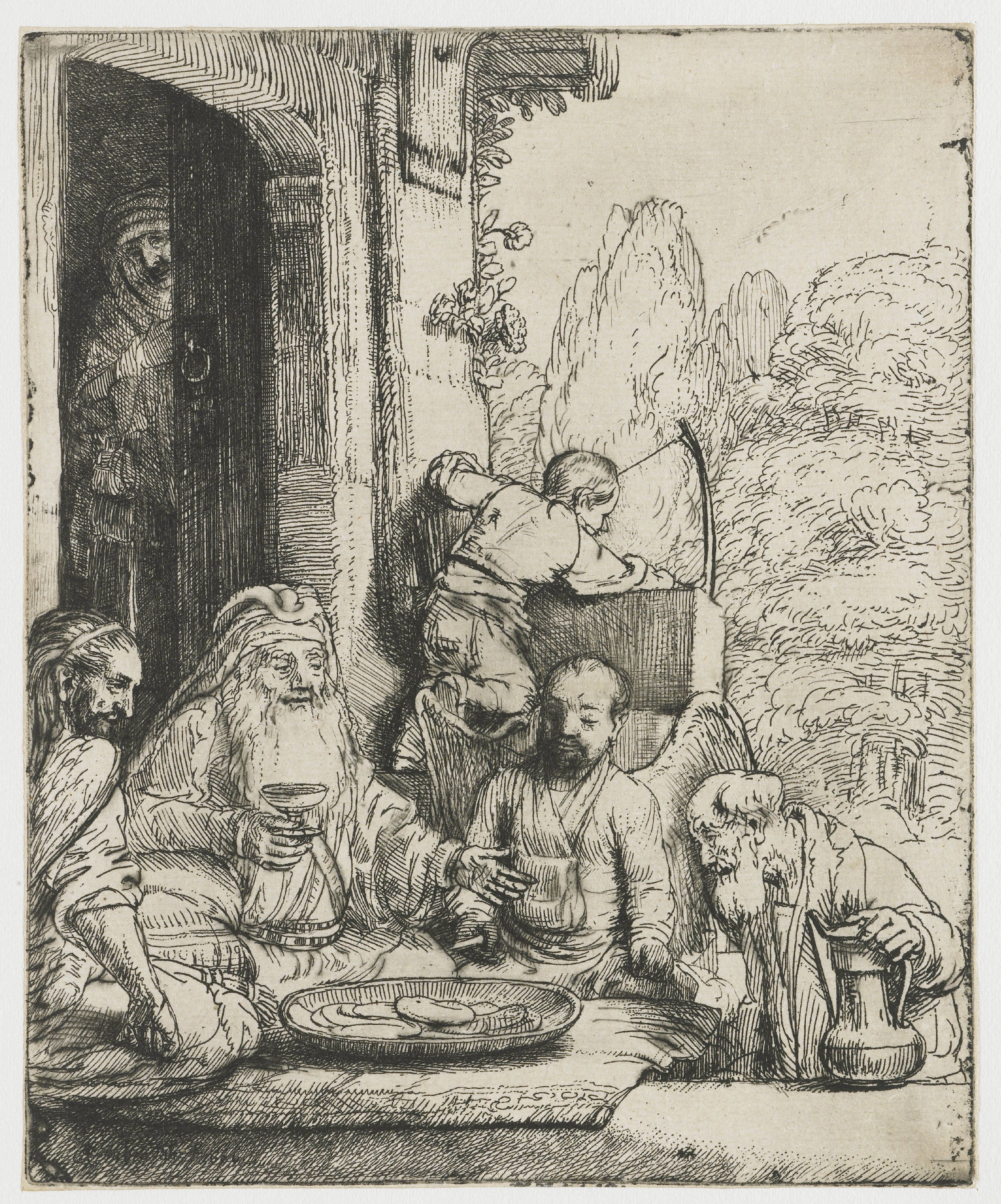 Abraham Receiving the Angels