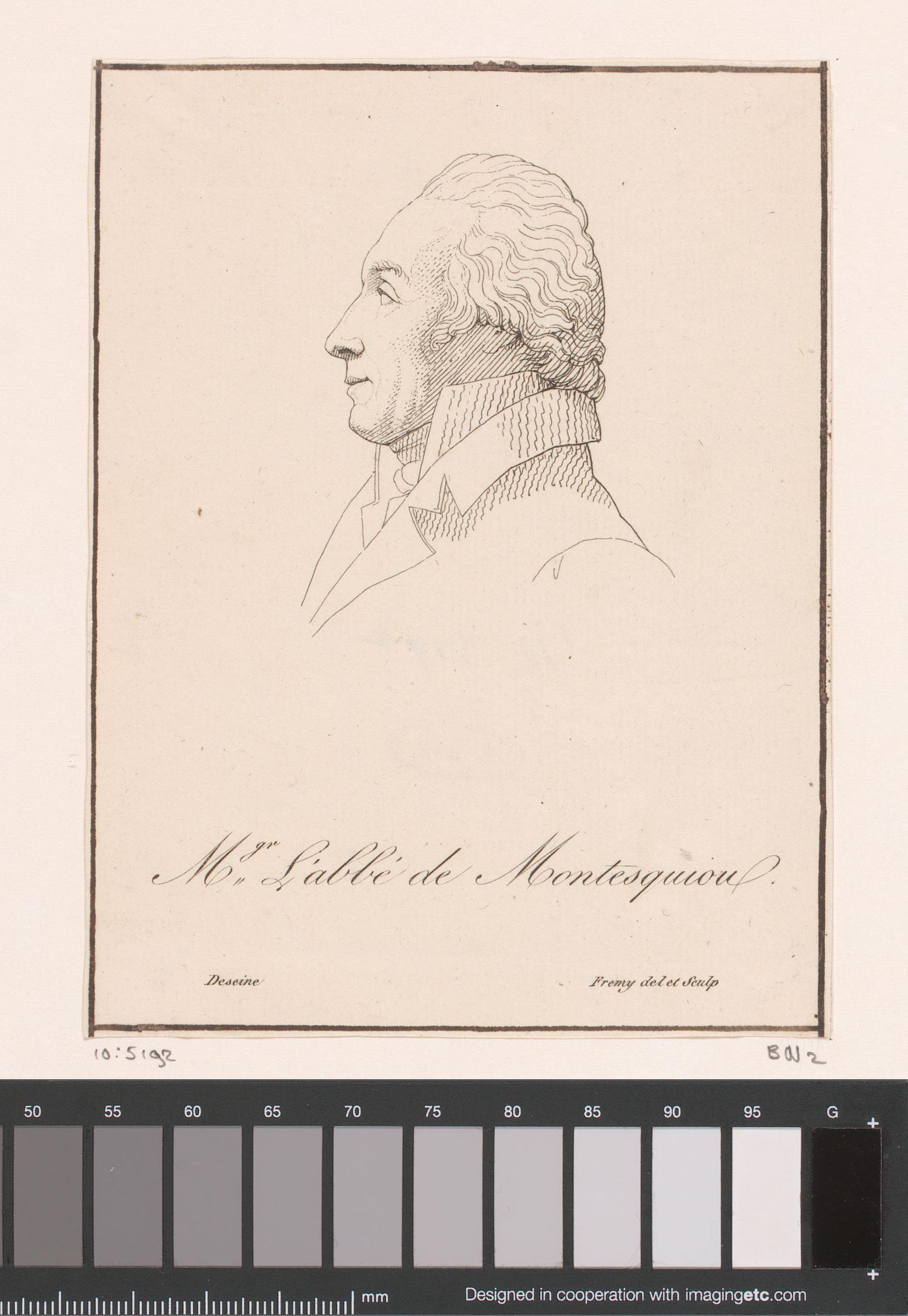 Portret van François-Xavier-Marc-Antoine de Montesquiou-Fézensac