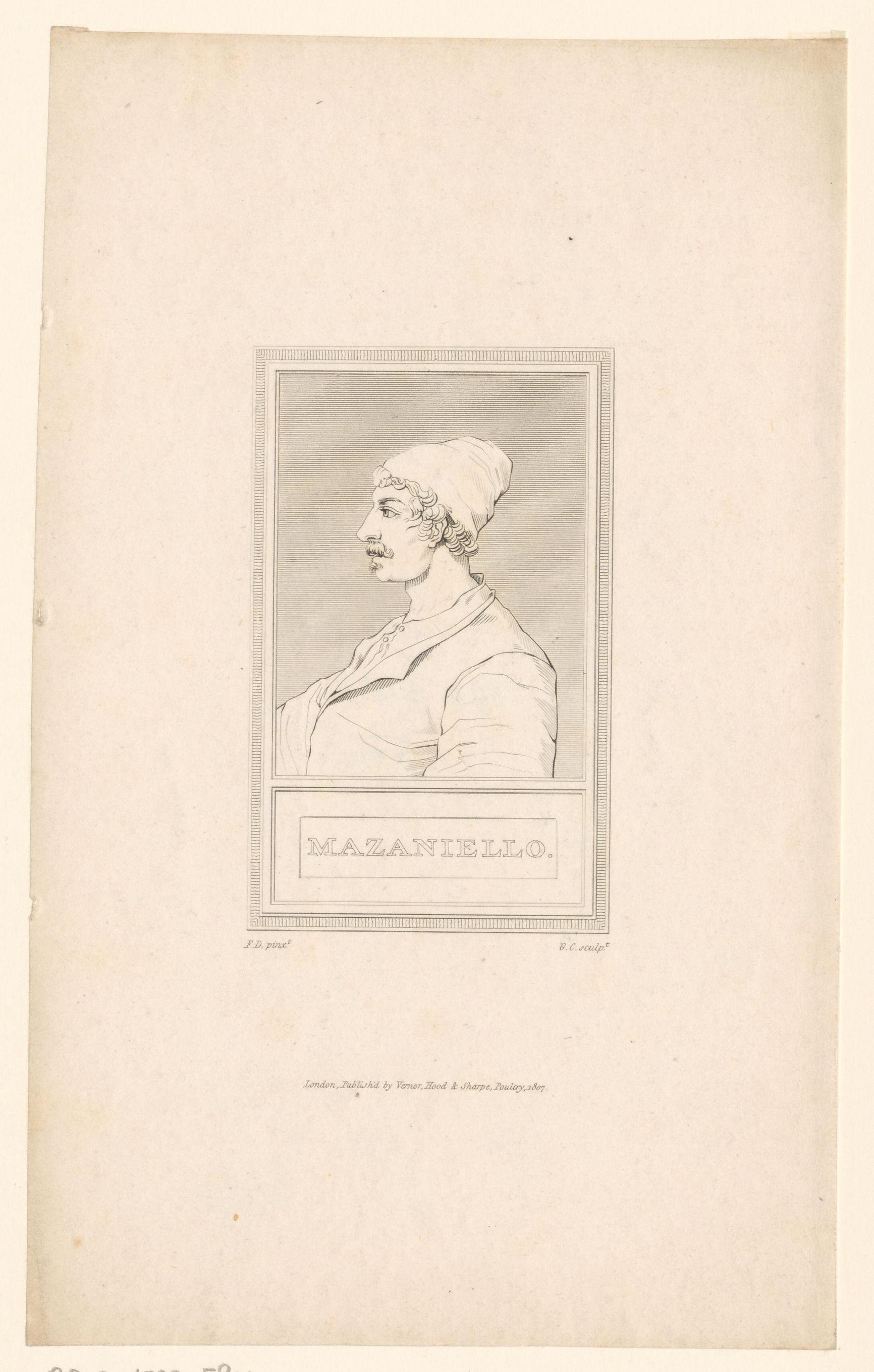 Portret van Masaniello