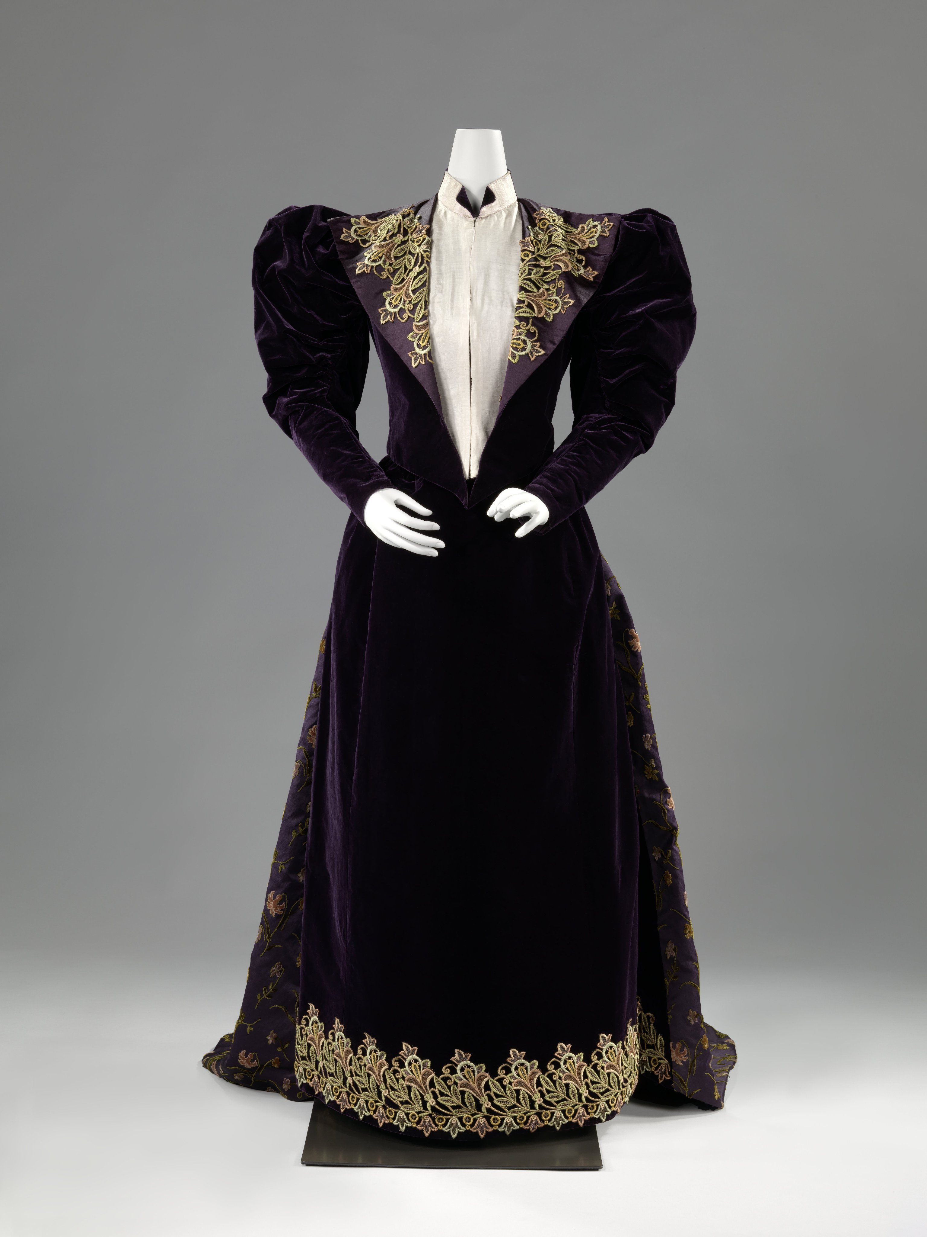 Dress with Appliques
