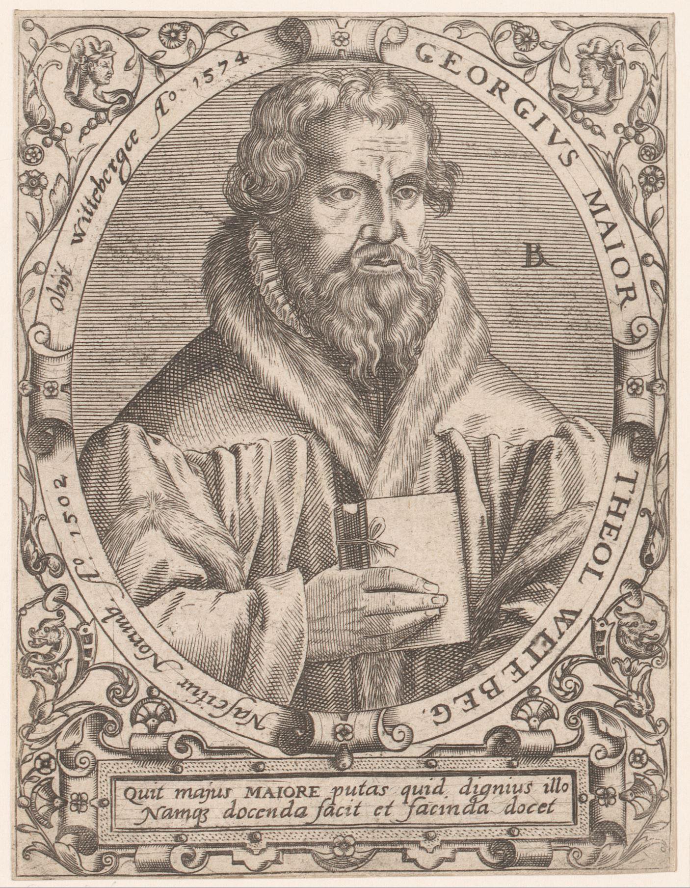 Portret van Georg Major