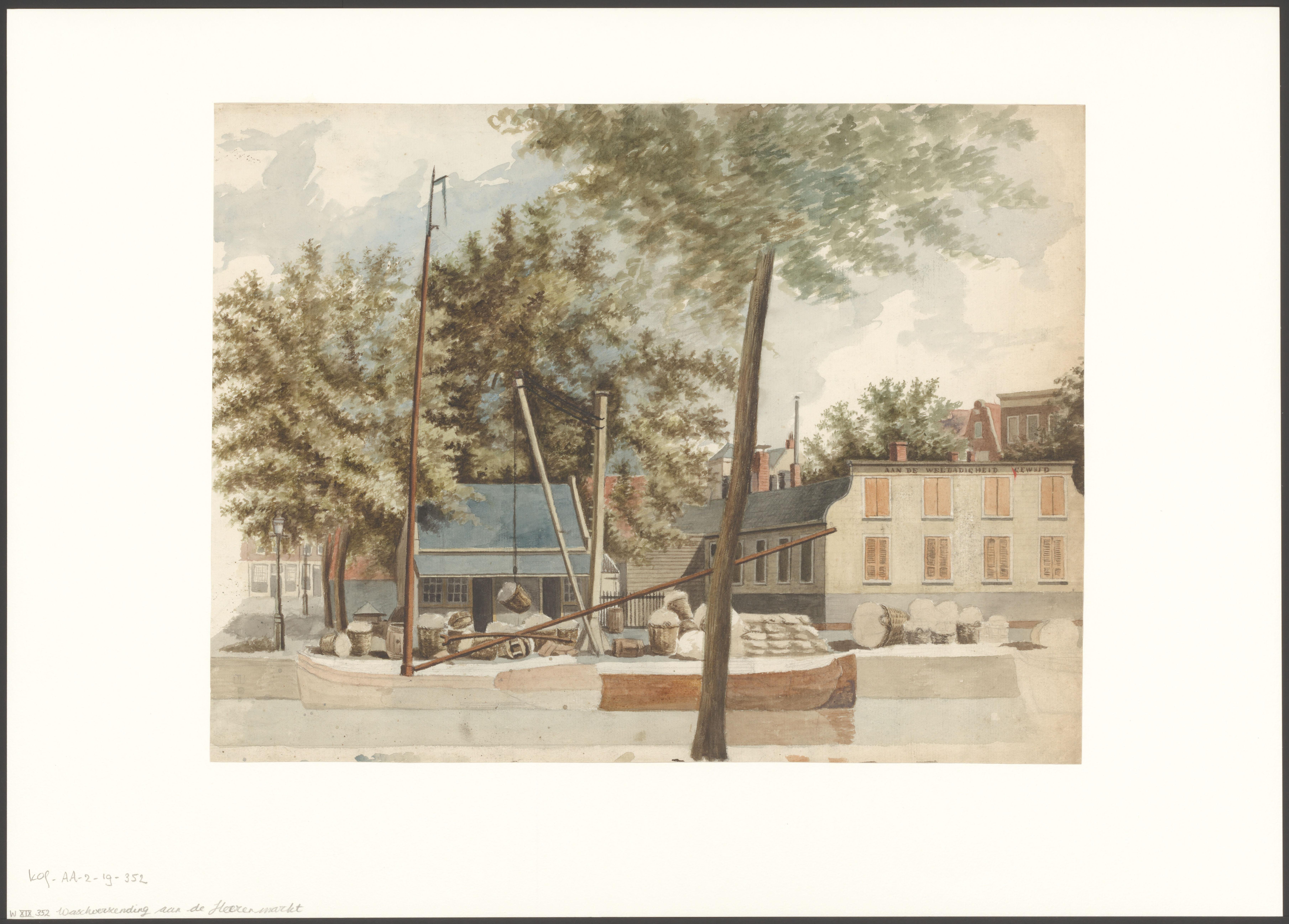 Gezicht op de Herenmarkt
