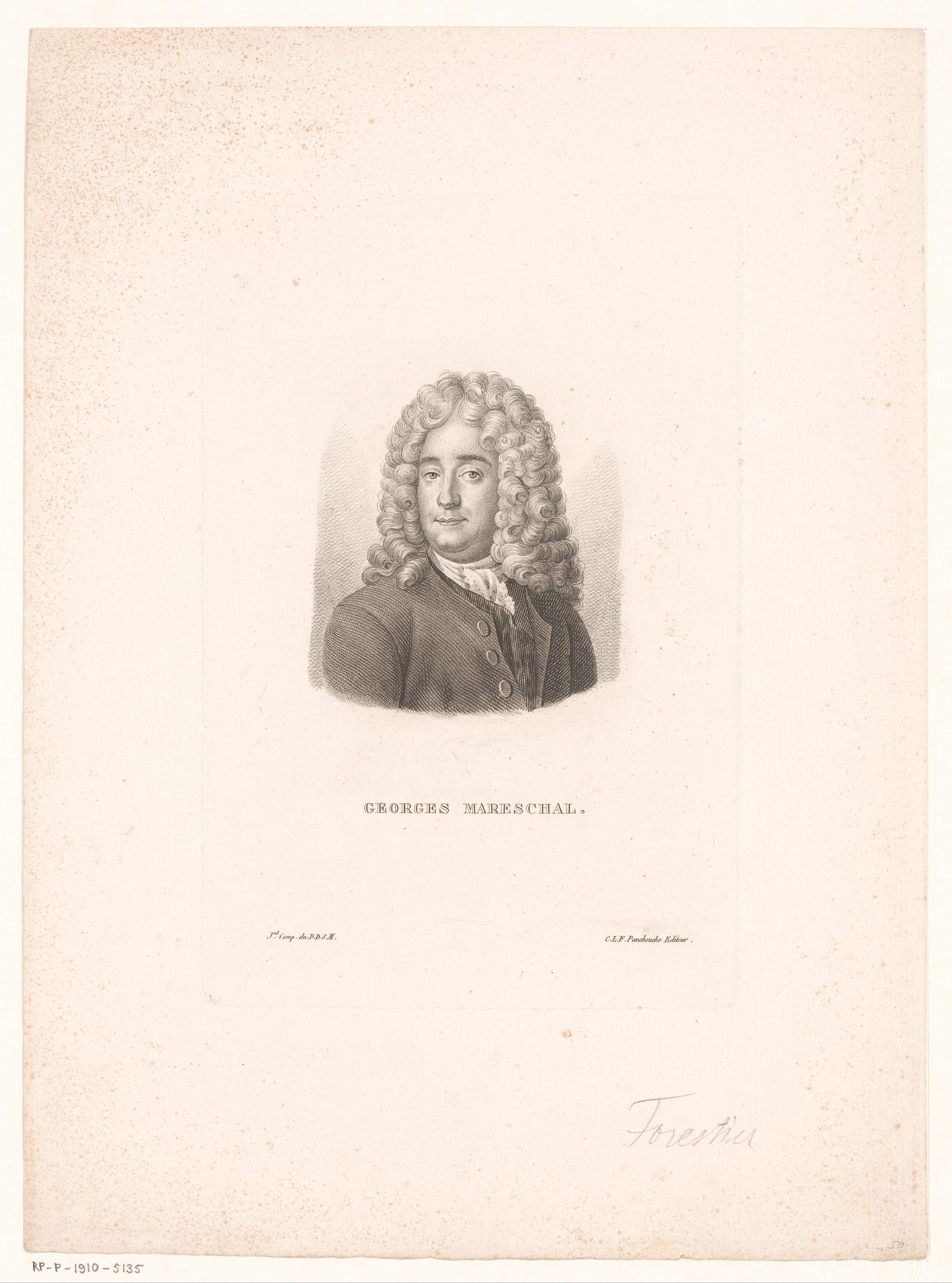 Portret van Georges Mareschal