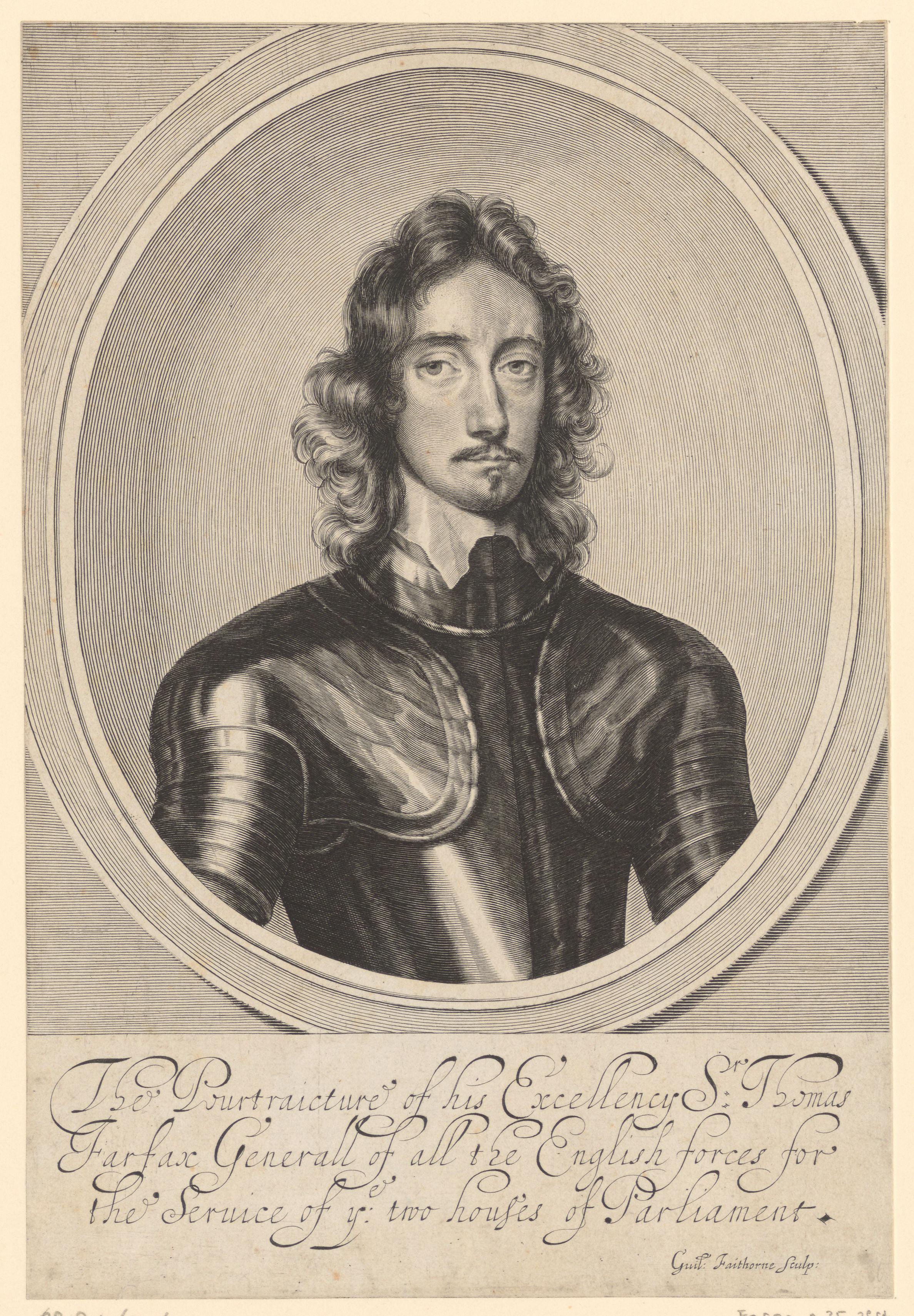 Portret van Thomas Fairfax