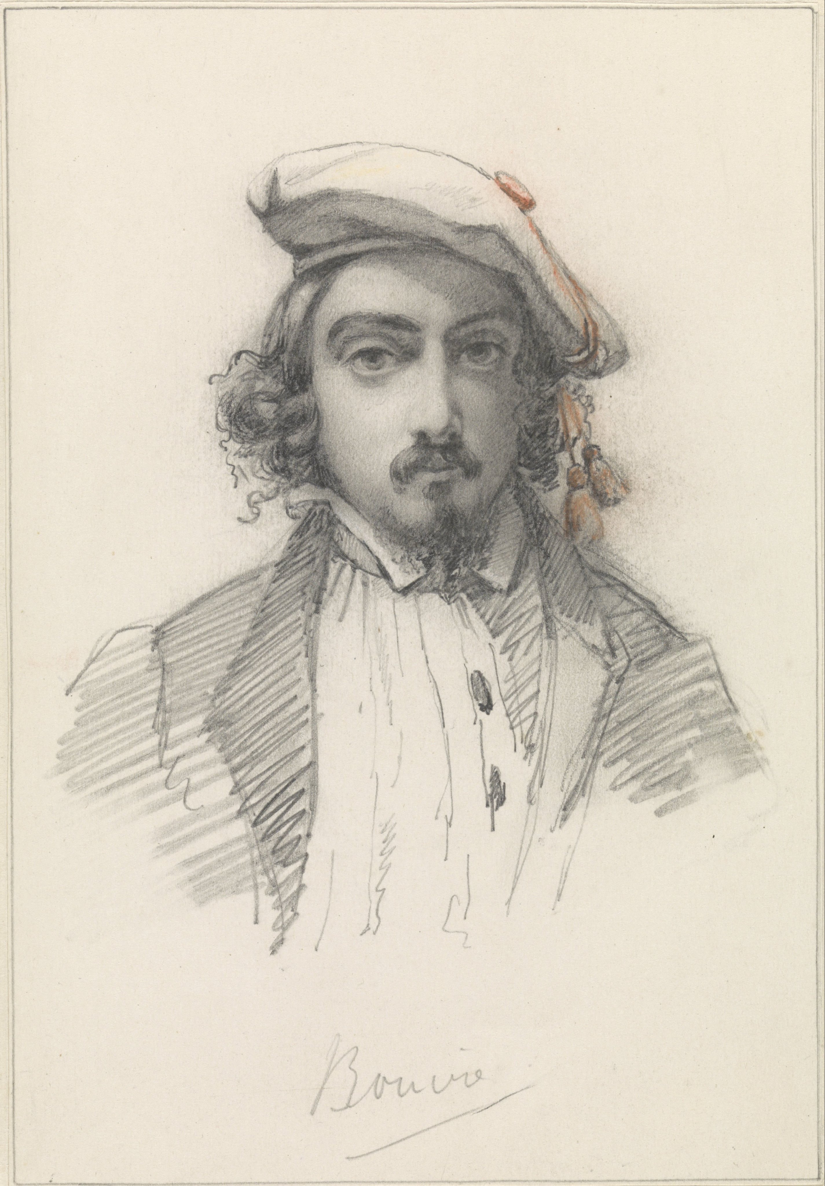 Zelfportret van Felix Bovie
