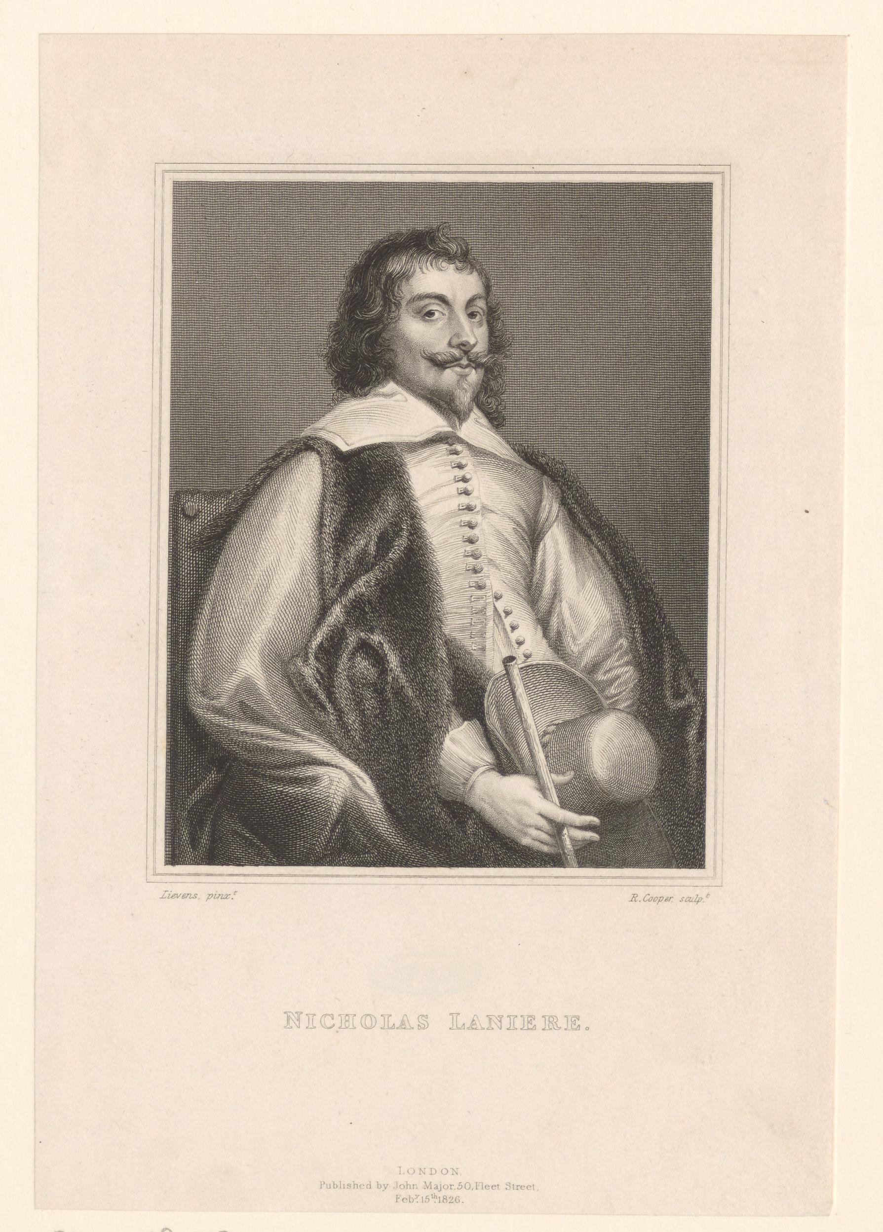 Portret van Nicholas Lanier