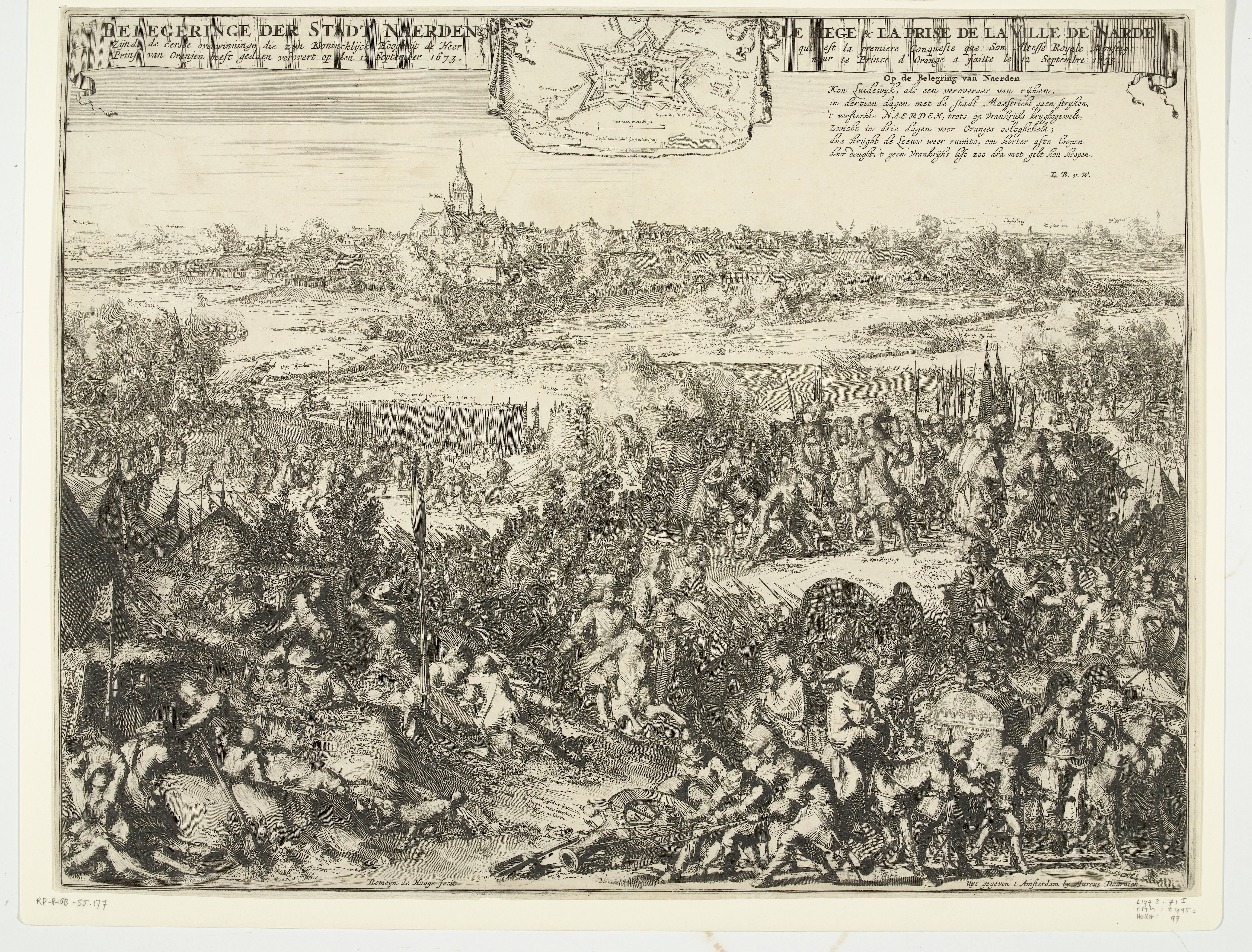 Belegering en verovering van Naarden door de prins van Oranje, 1673