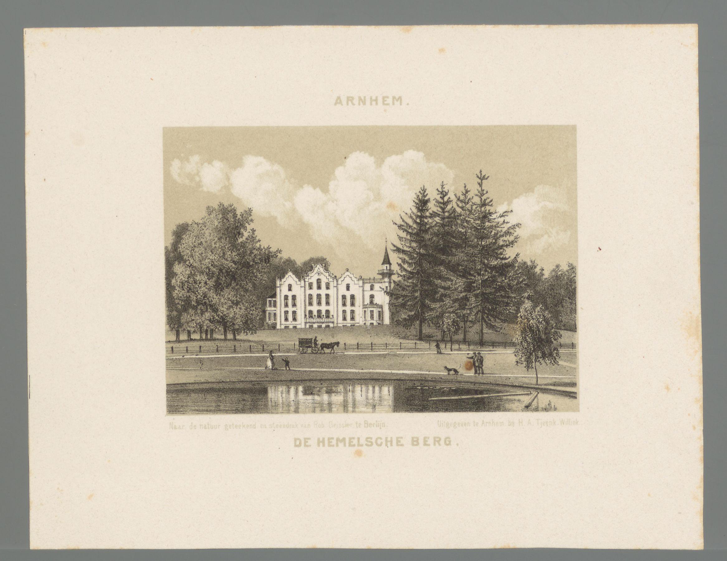 Gezicht op landgoed De Hemelse Berg