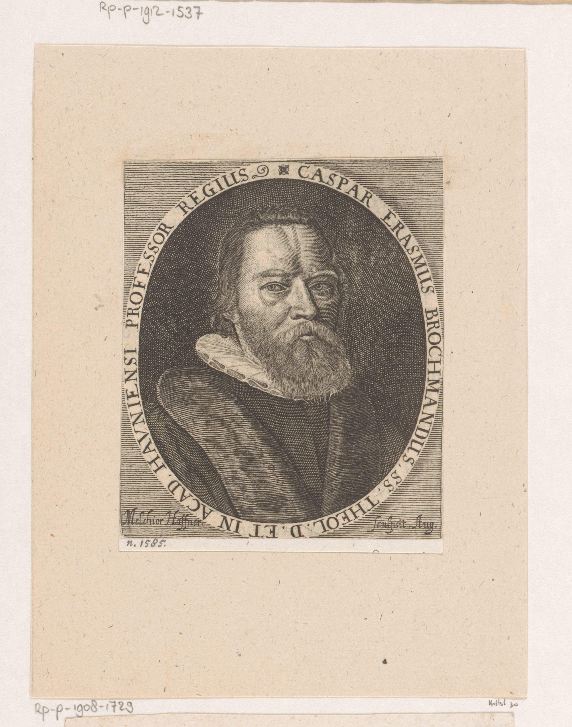 Portret van Jesper Rasmussen Brochmand