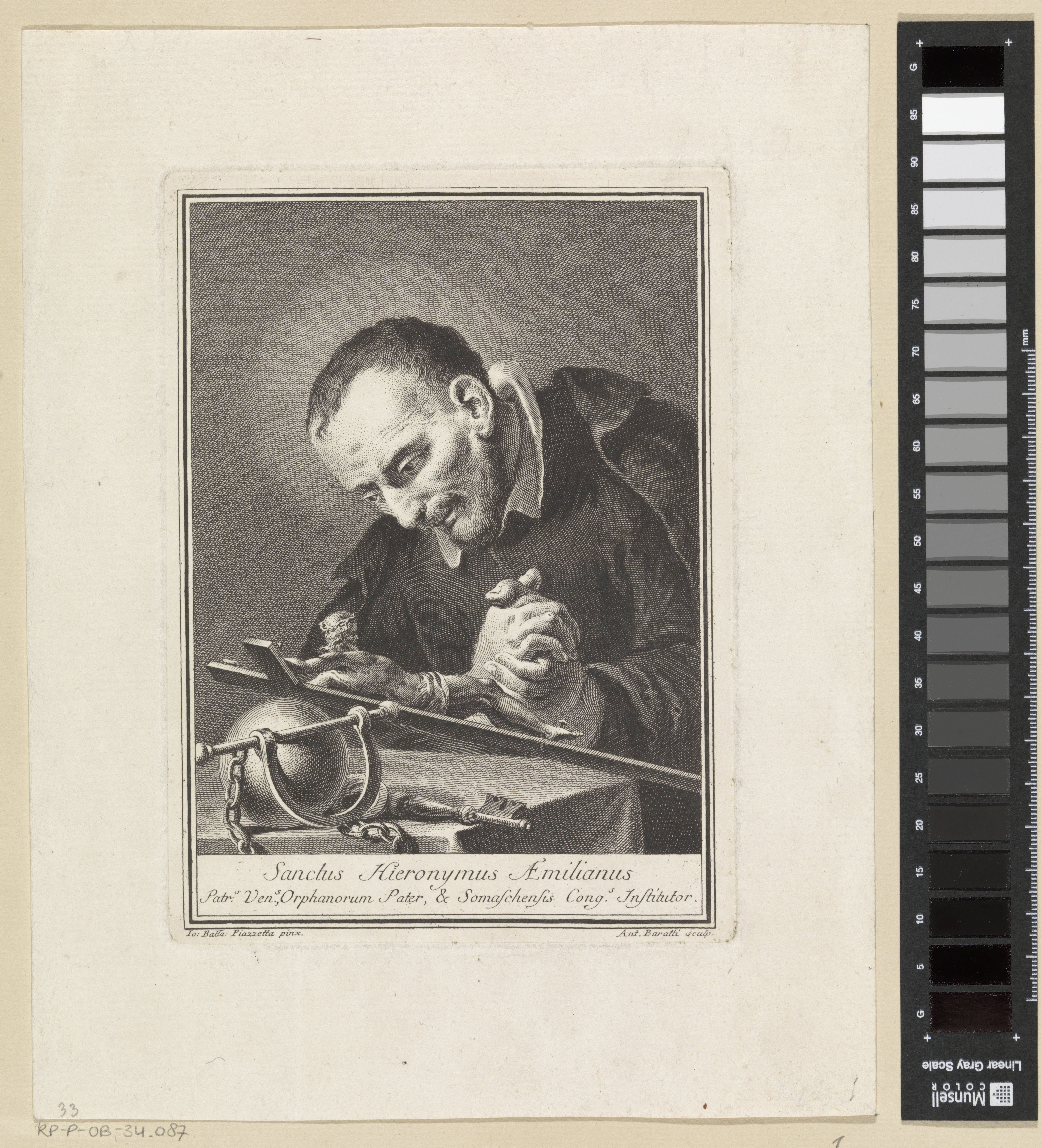 De heilige Hieronymus Aemiliani