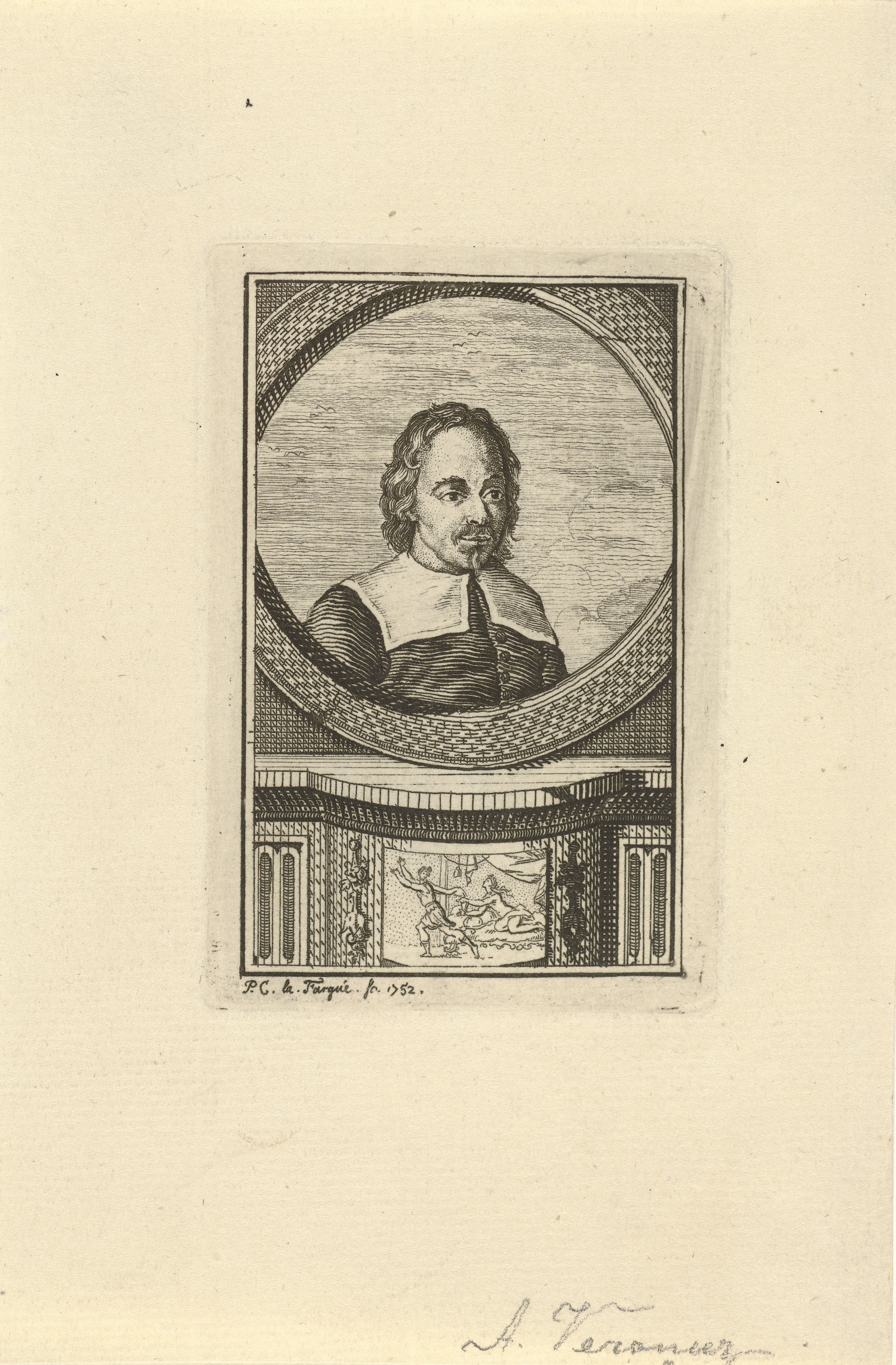 Portret van Alessandro Turchi