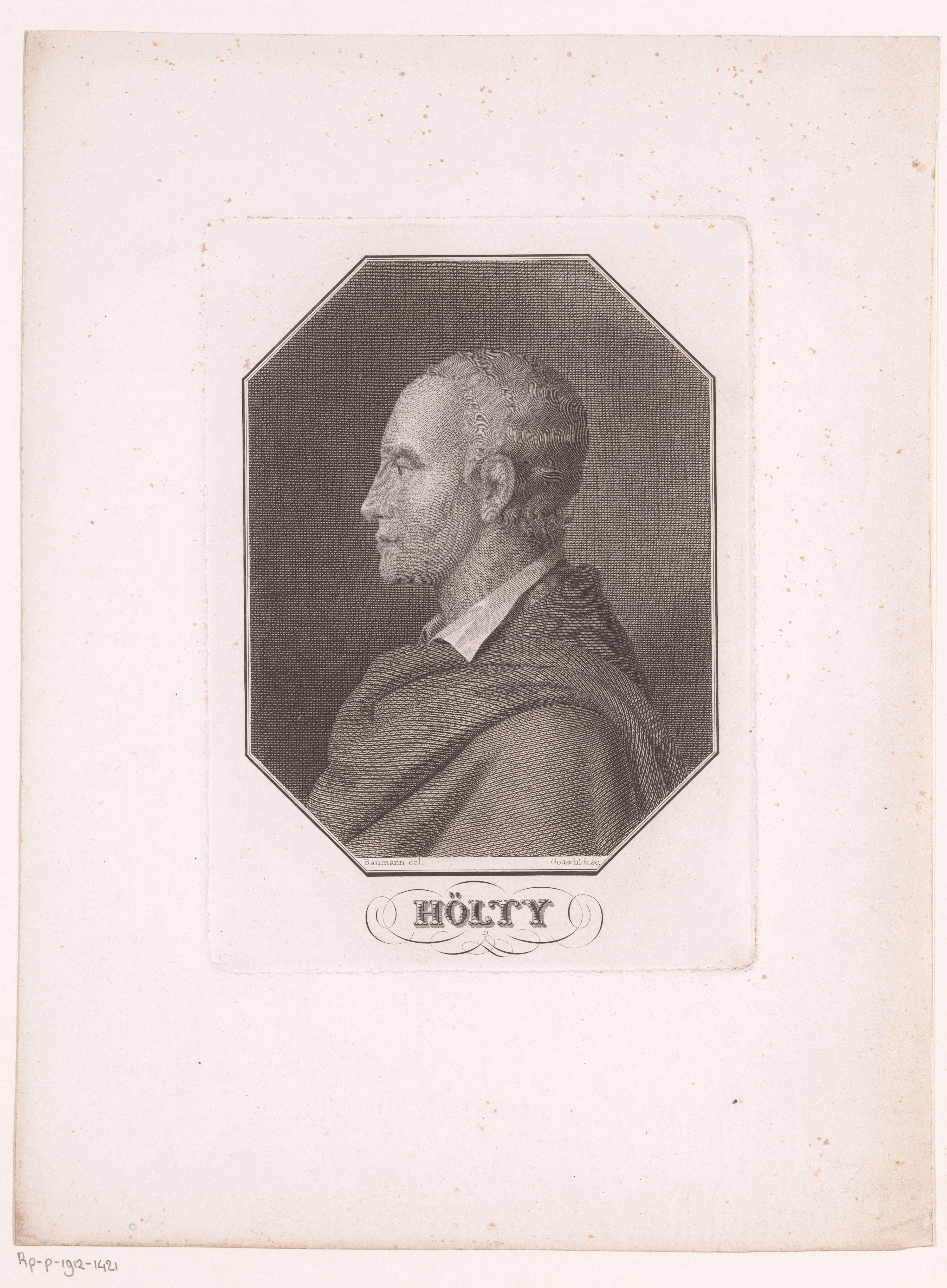 Portret van Ludwig Hölty