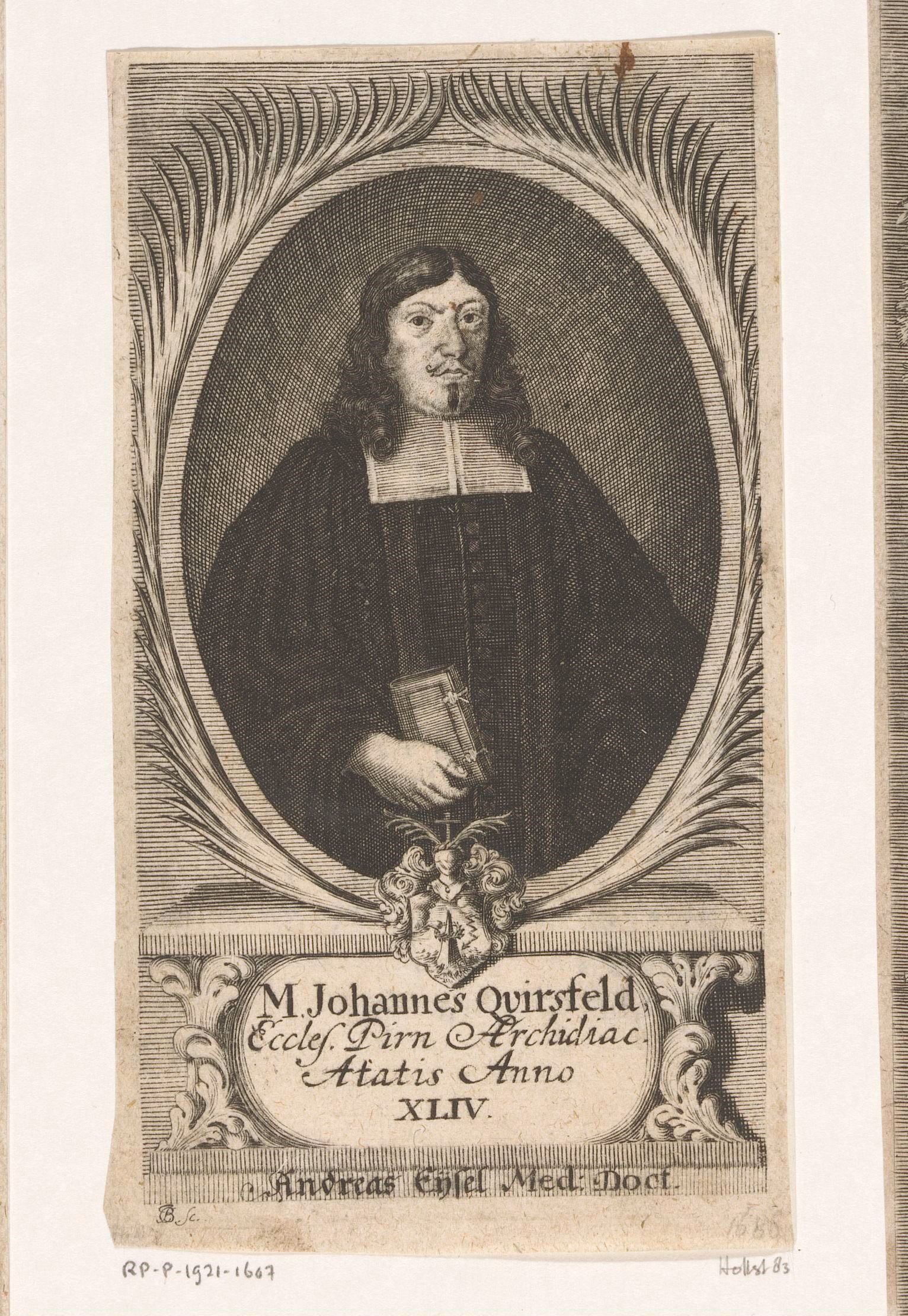 Portret Johann Quirsfeld