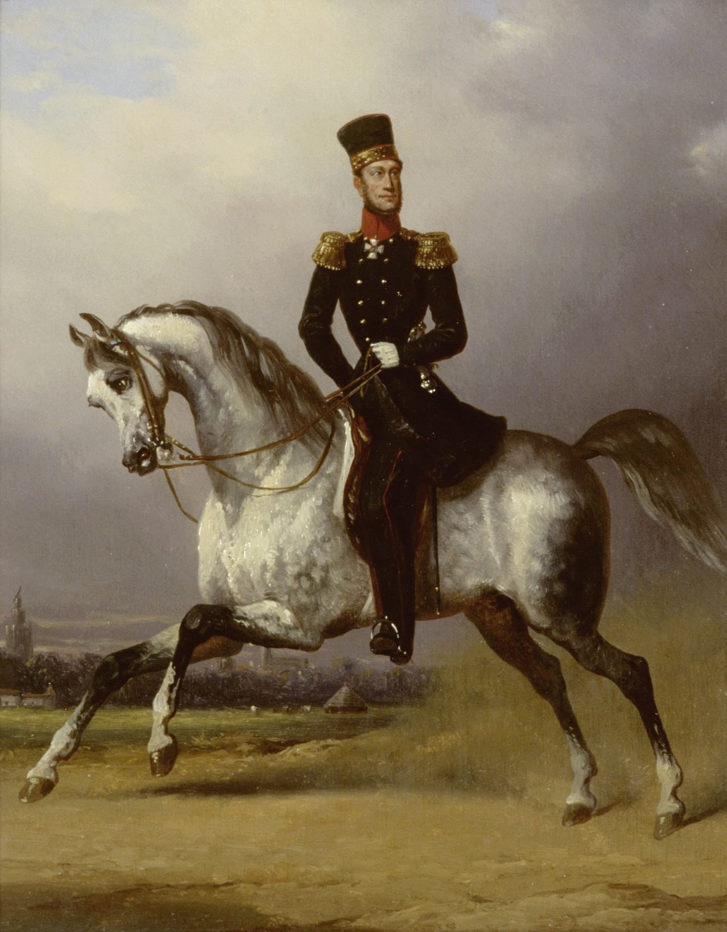Equestrian Portrait of William II, King of the Netherlands