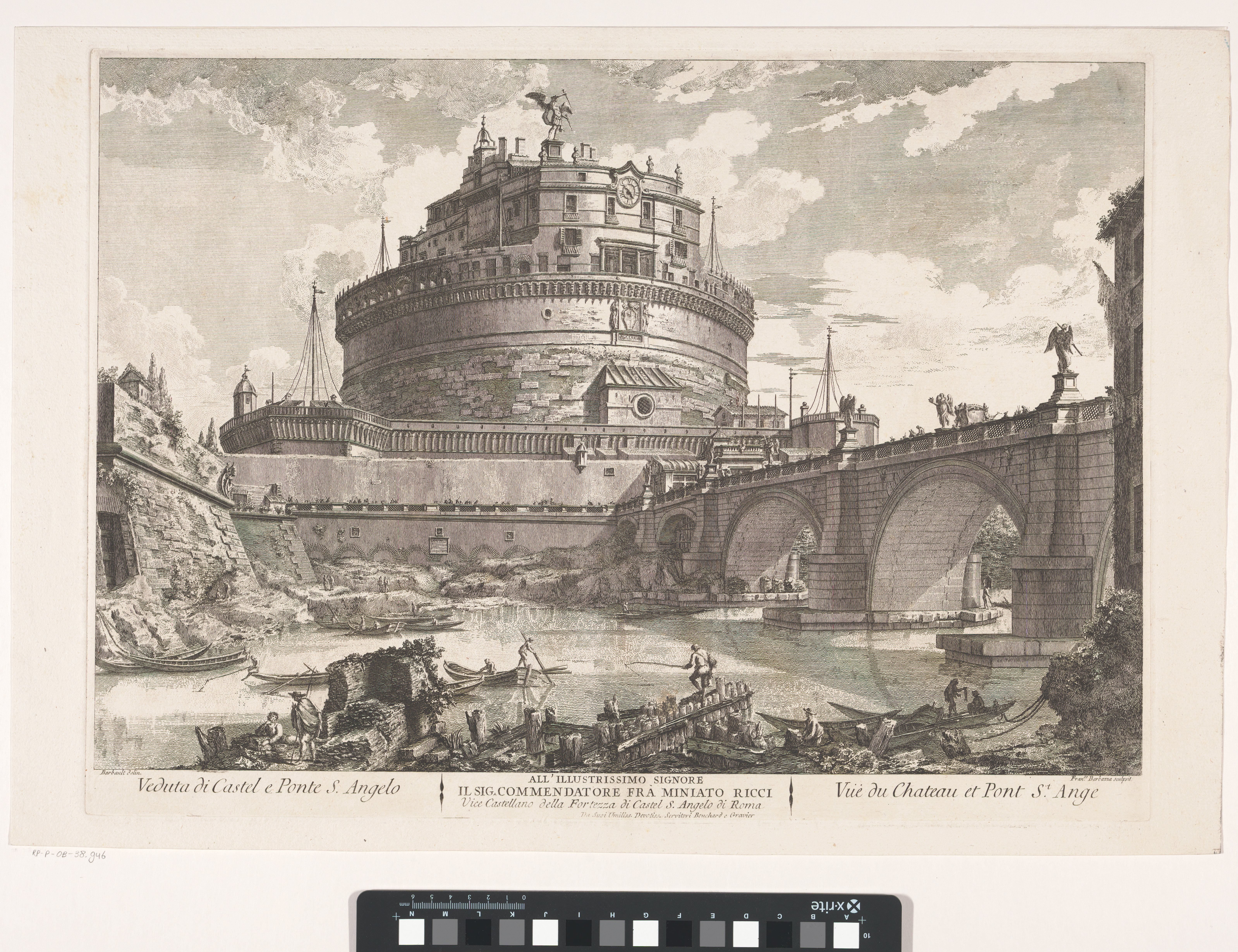 Castel Sant'Angelo en de Ponte Sant'Angelo in Rome