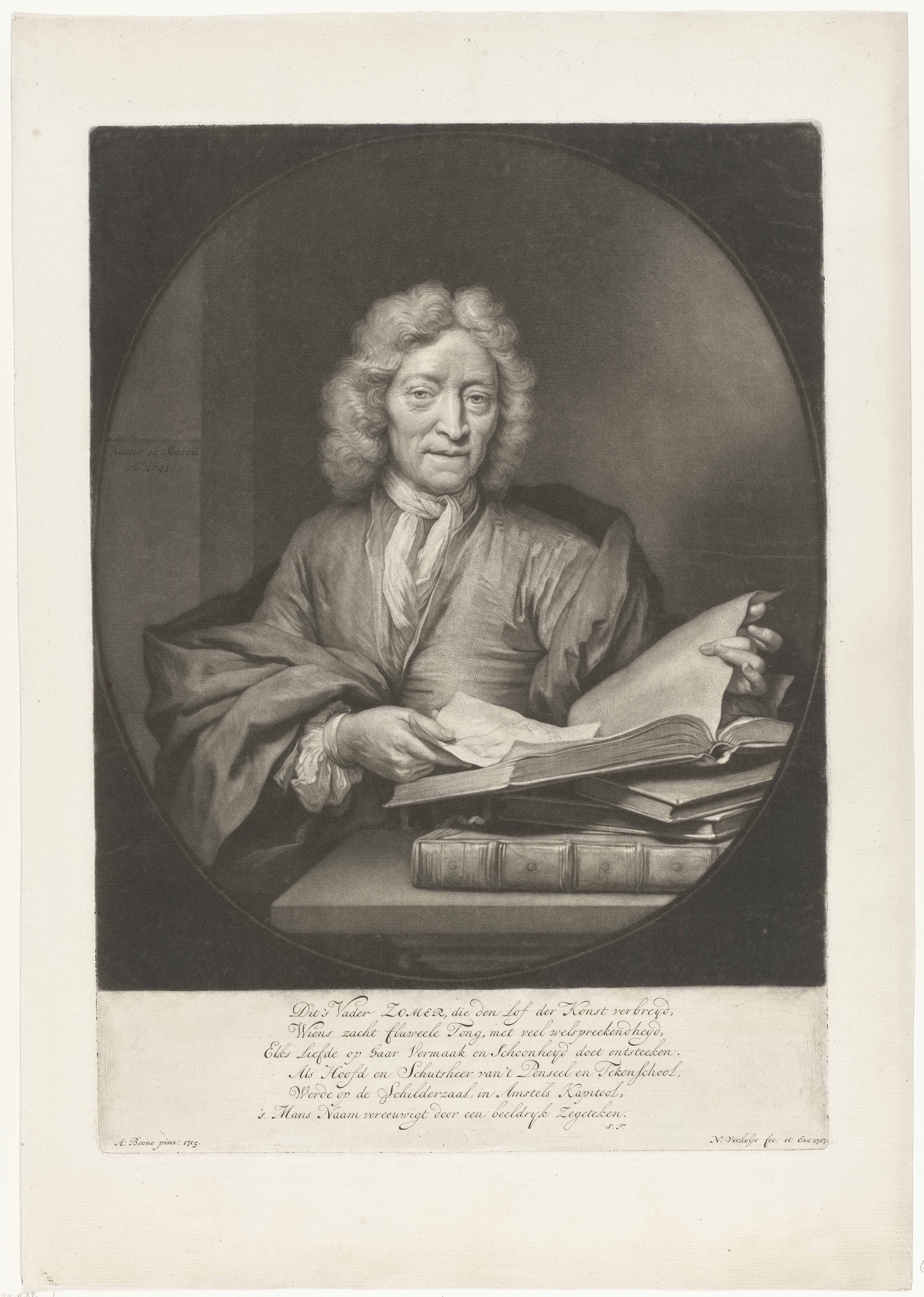 Portret van Jan Pietersz. Zomer