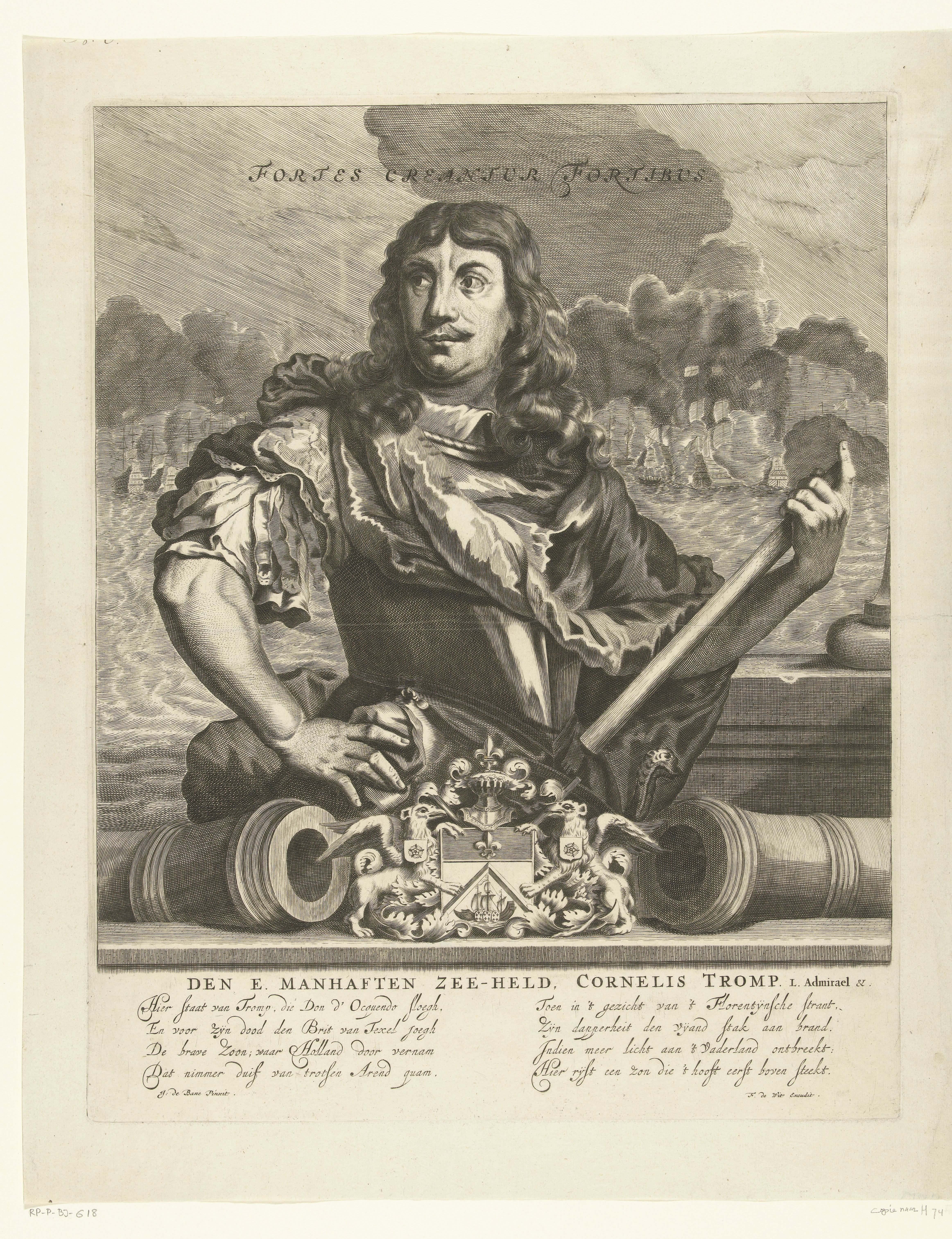 Portret van admiraal Cornelis Tromp