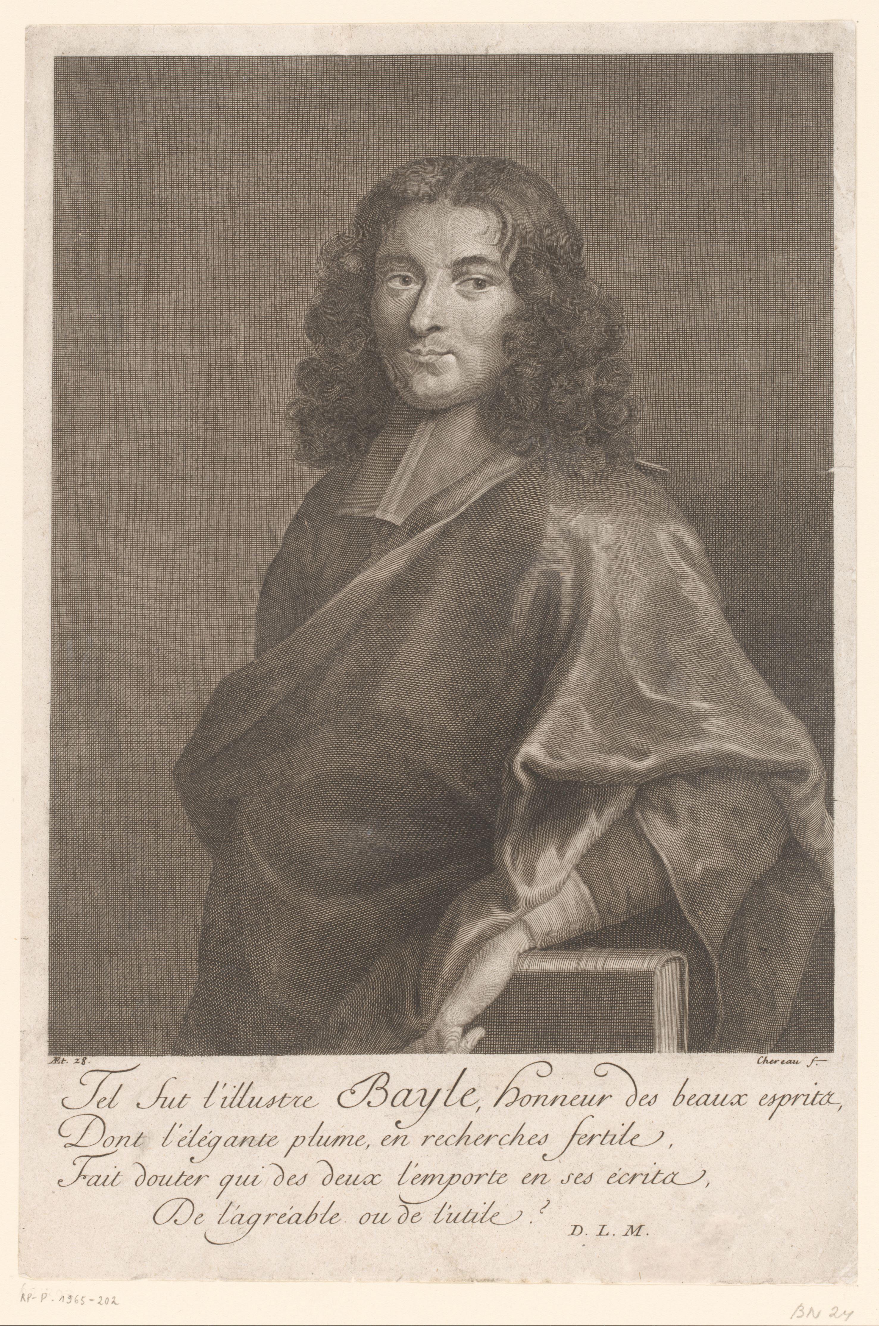 Portret van Pierre Bayle