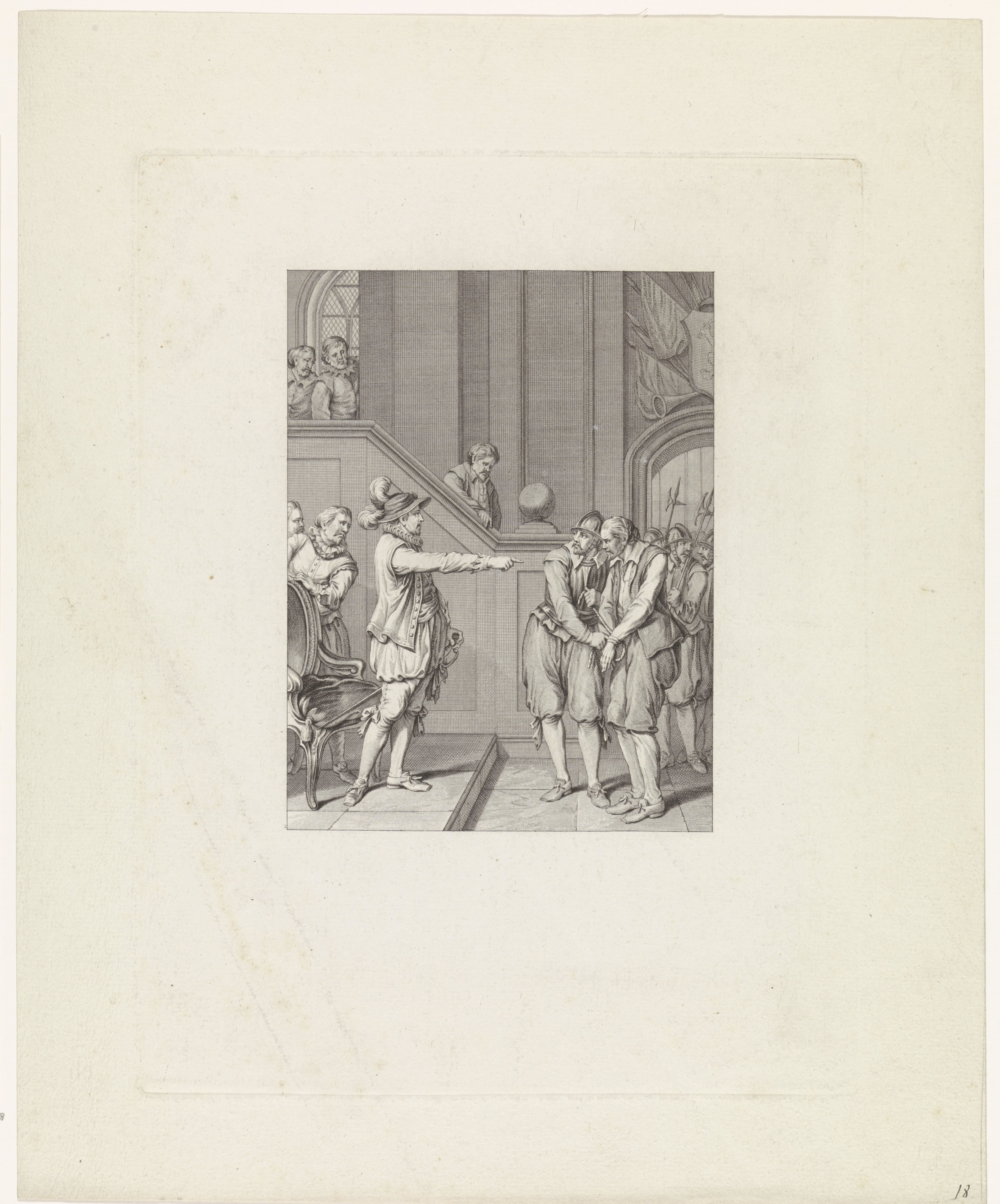 Een Spaansgezind hopman voor Oranje gebracht, 1577