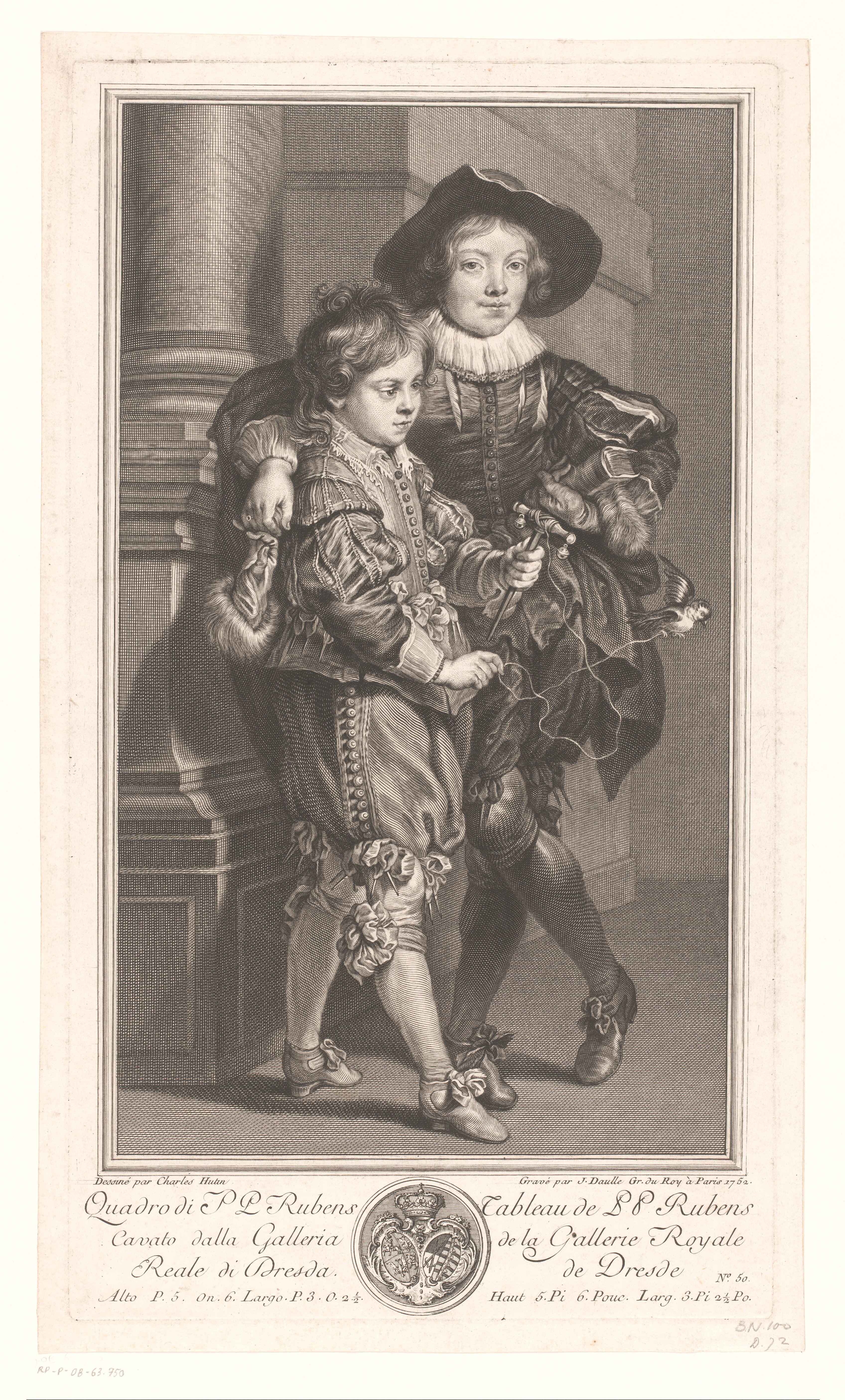 Portret van Albert en Nicolaas Rubens