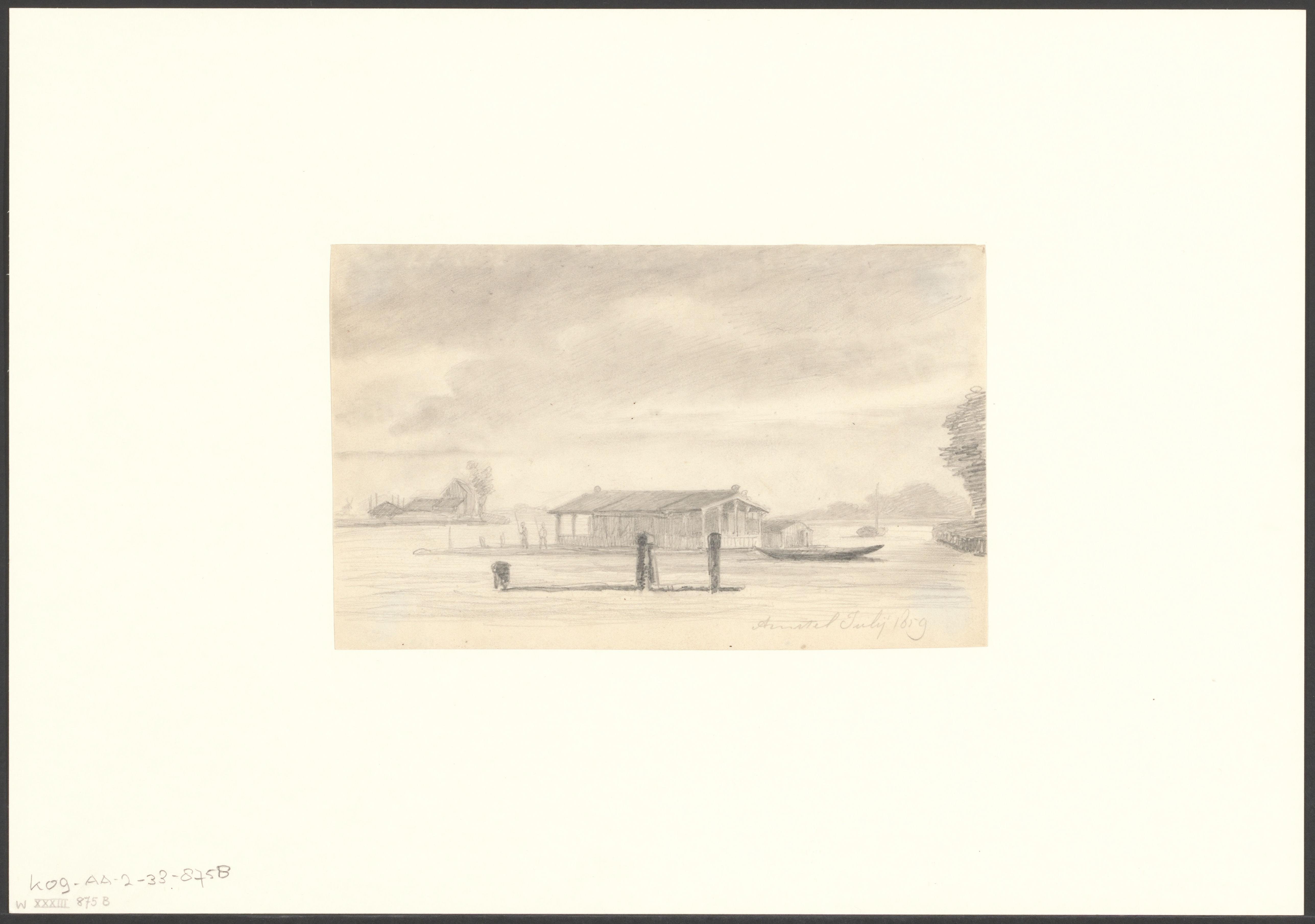 Gezicht op de Amstel