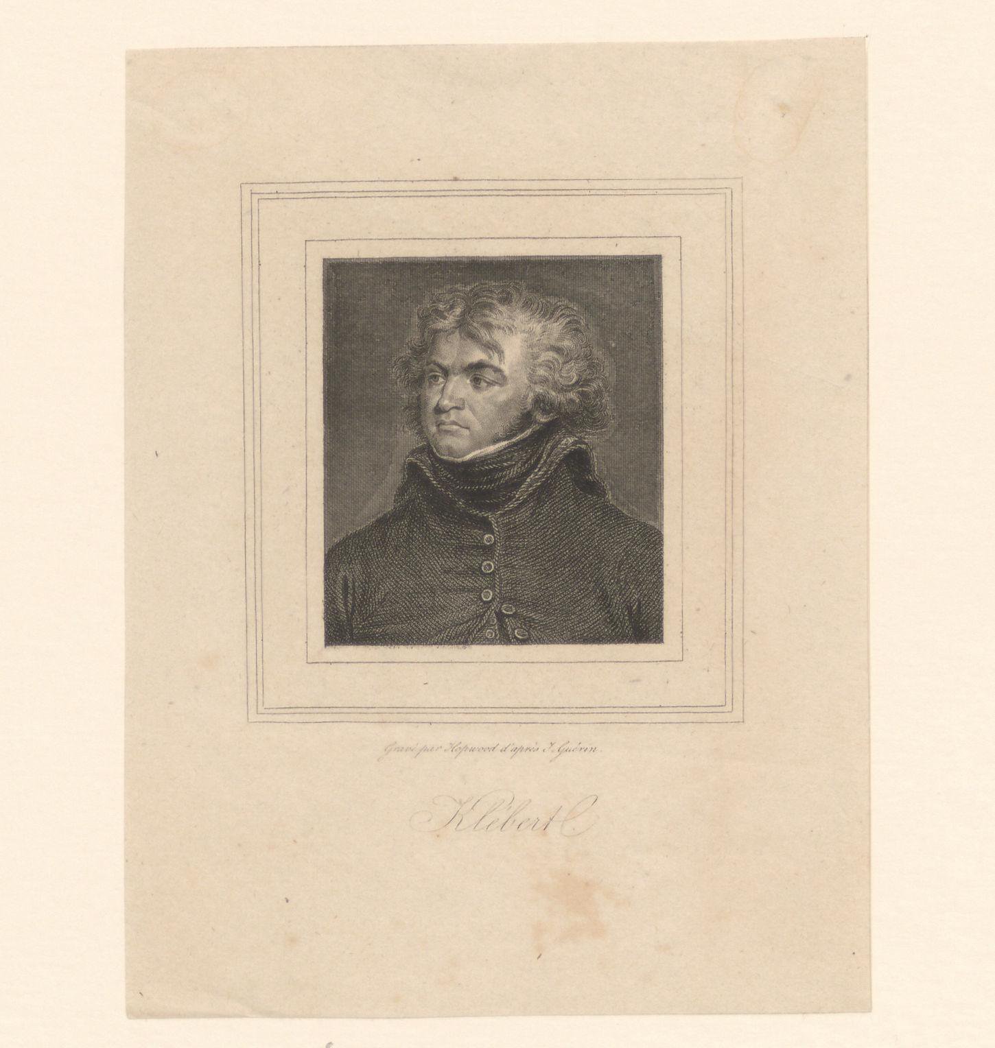 Portret van Jean-Baptiste Kléber