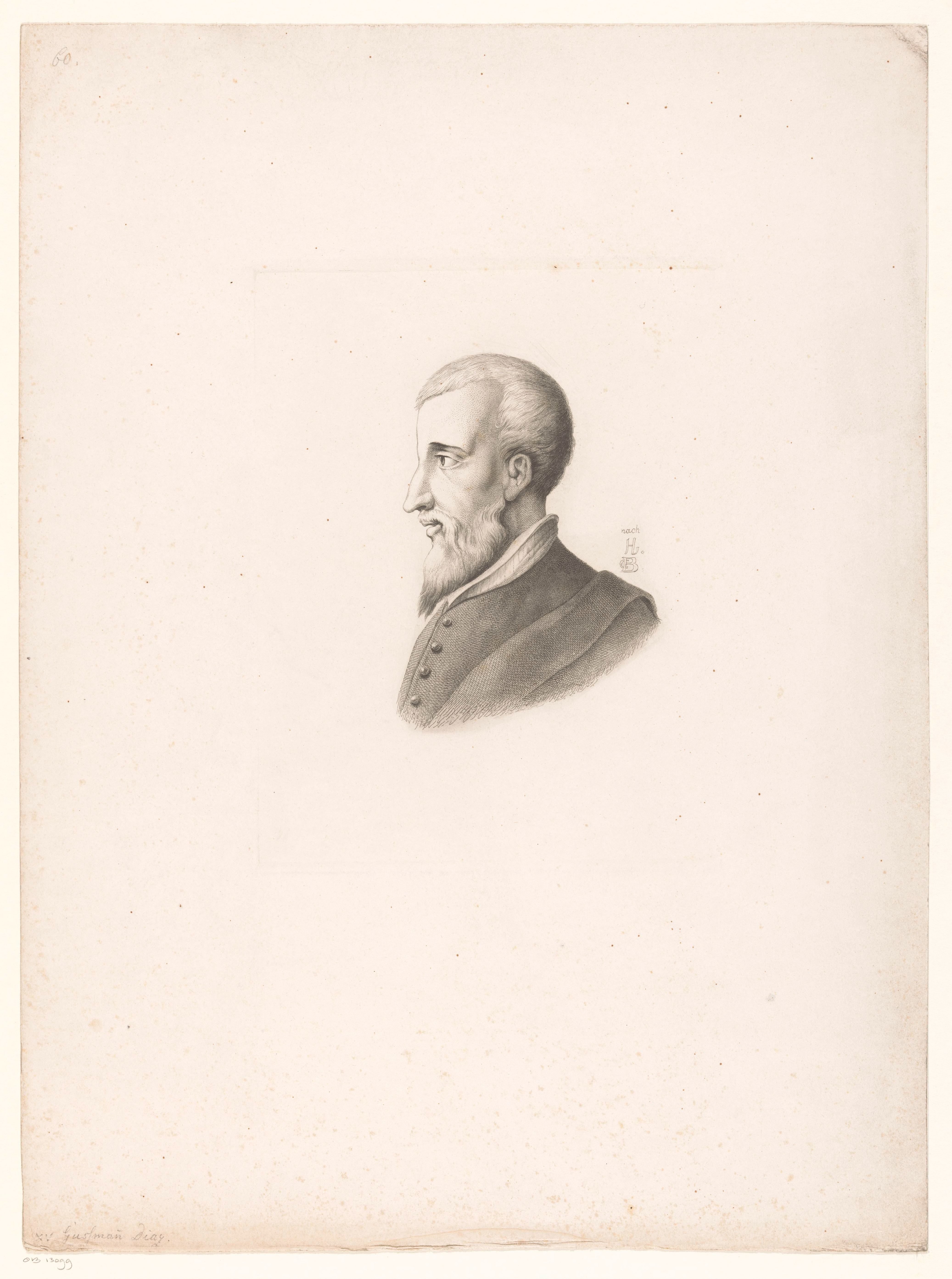 Portret van Juan Díaz